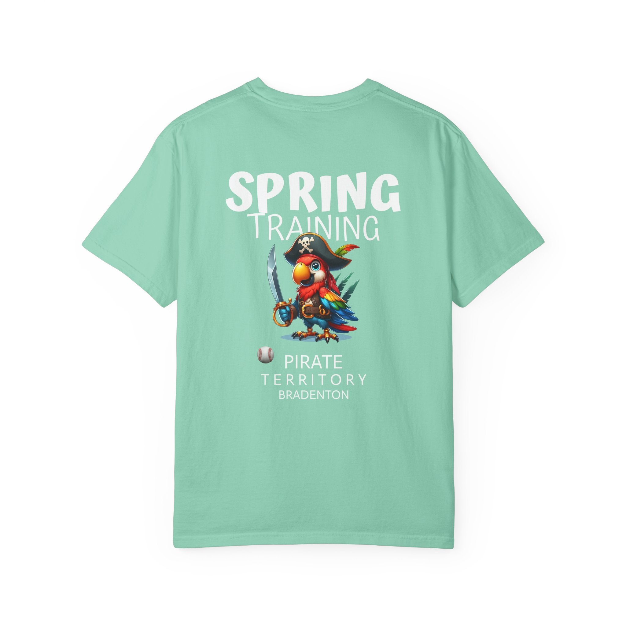 10 - Tee Multi Colors Spring Training Pirate -  Minimalist Initials T-Shirt