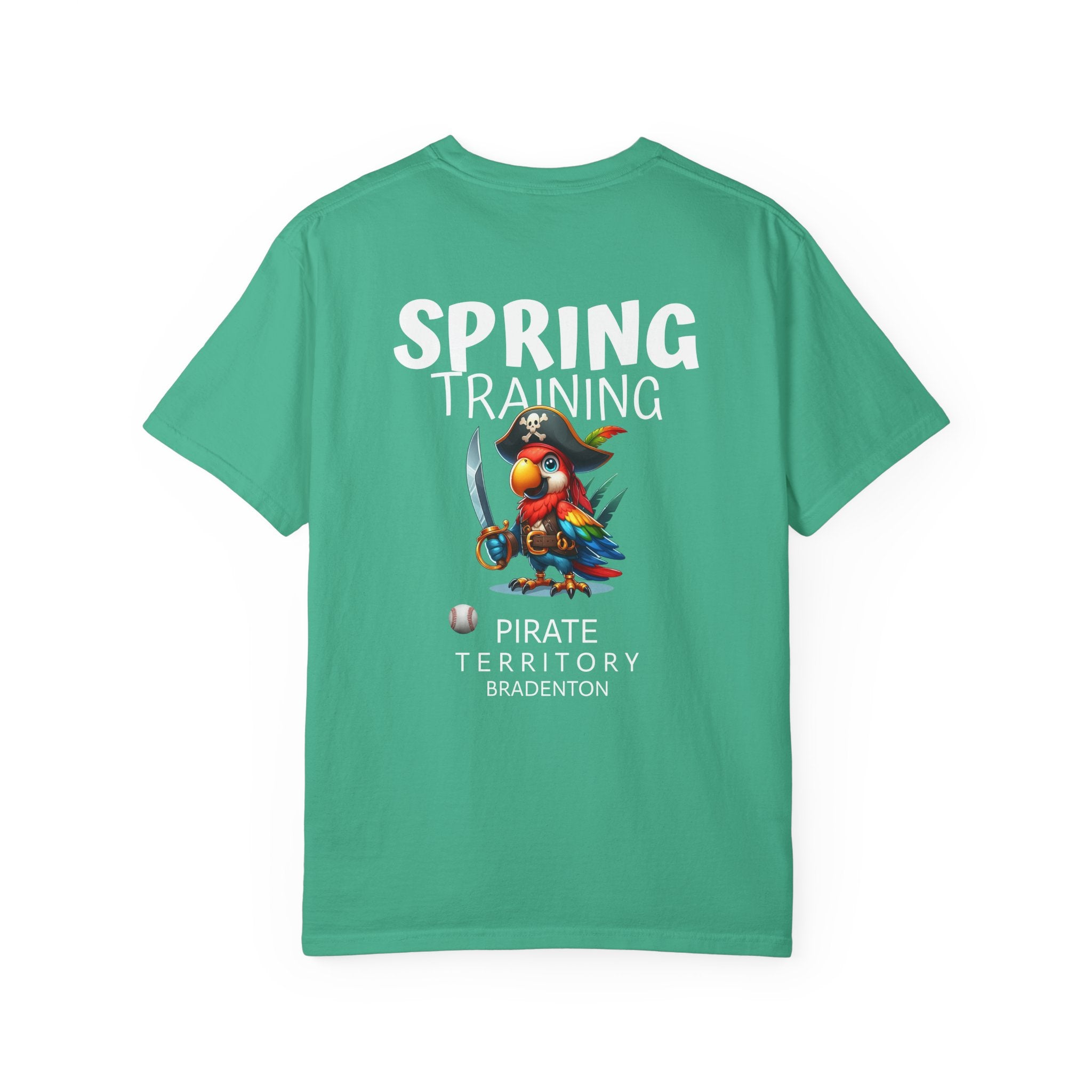 10 - Tee Multi Colors Spring Training Pirate -  Minimalist Initials T-Shirt
