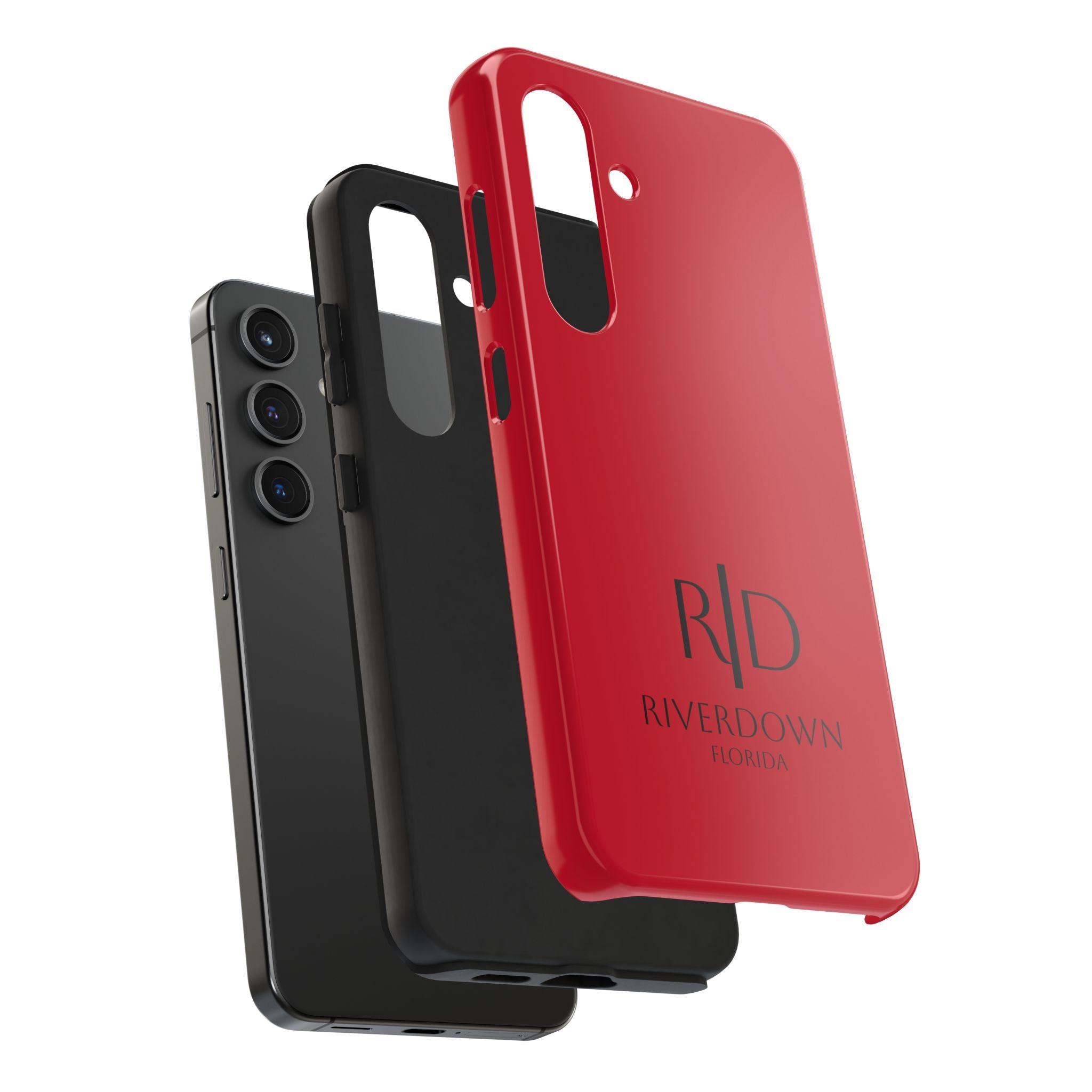 924 - Phone Case Red Berry Riverdown Florida Tough Phone Case – Slim Protective iPhone Cover with R|D Logo