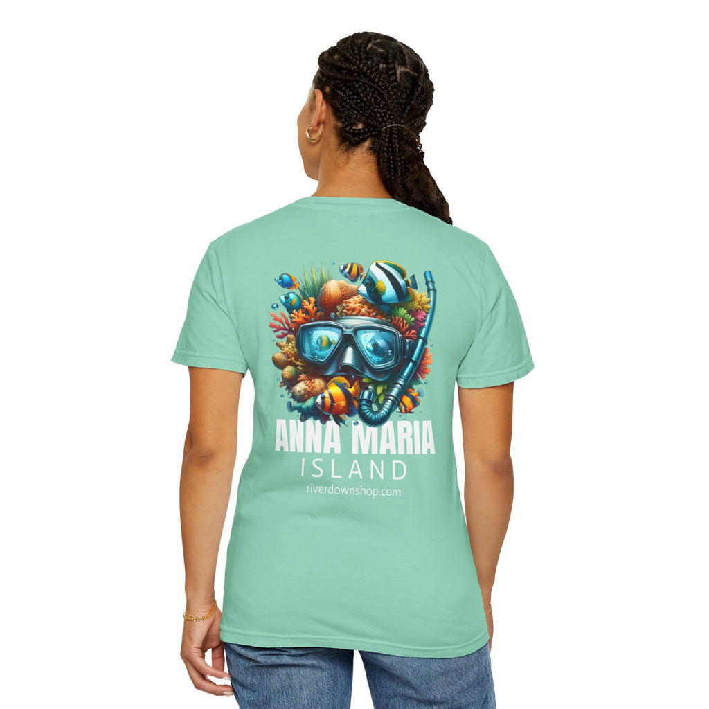 10 - Tee Multi Colors Snorkel - Minimalist Initials T-Shirt