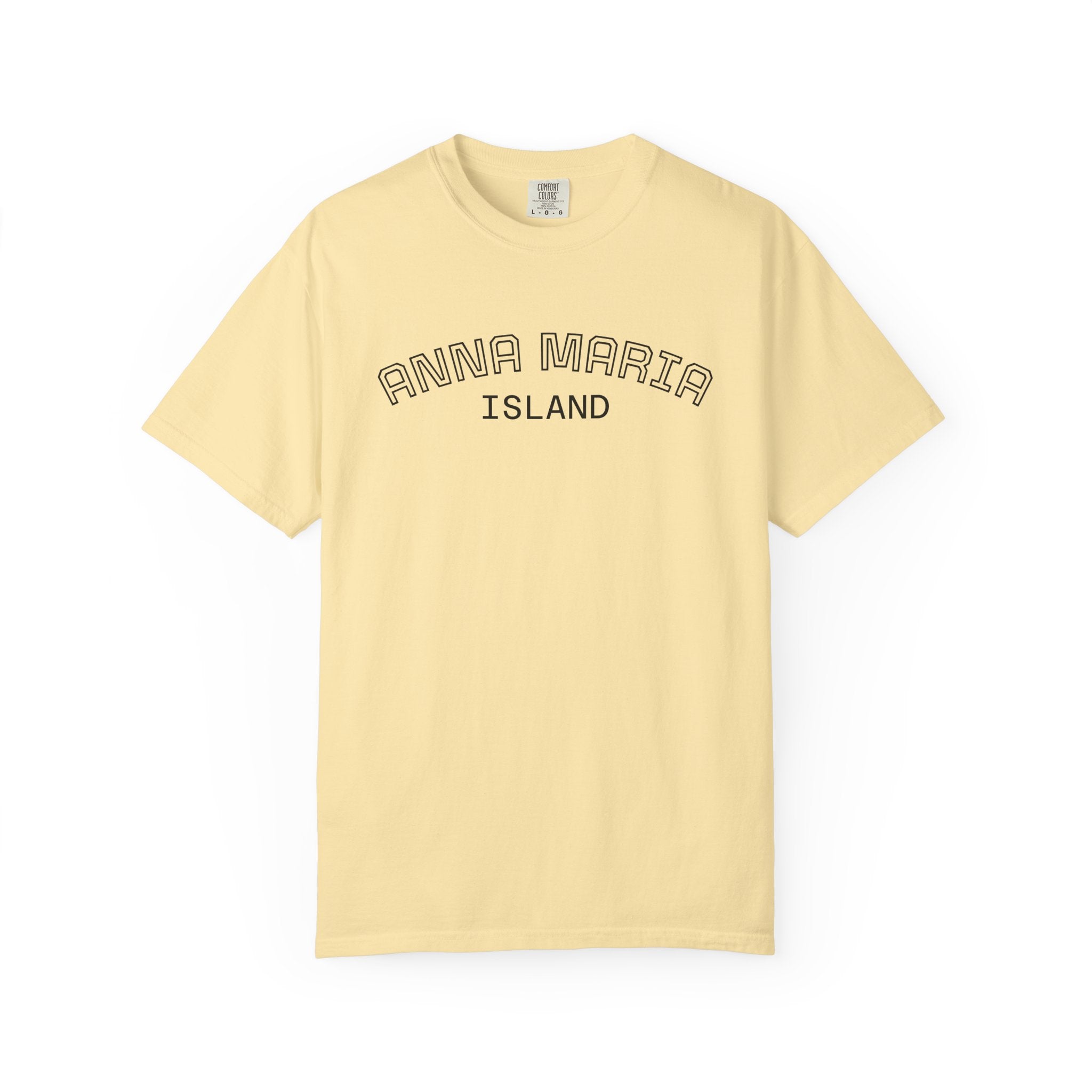 101 -  Tee Multi Colors Island Classic Tee — Minimalist Initials T-Shirt
