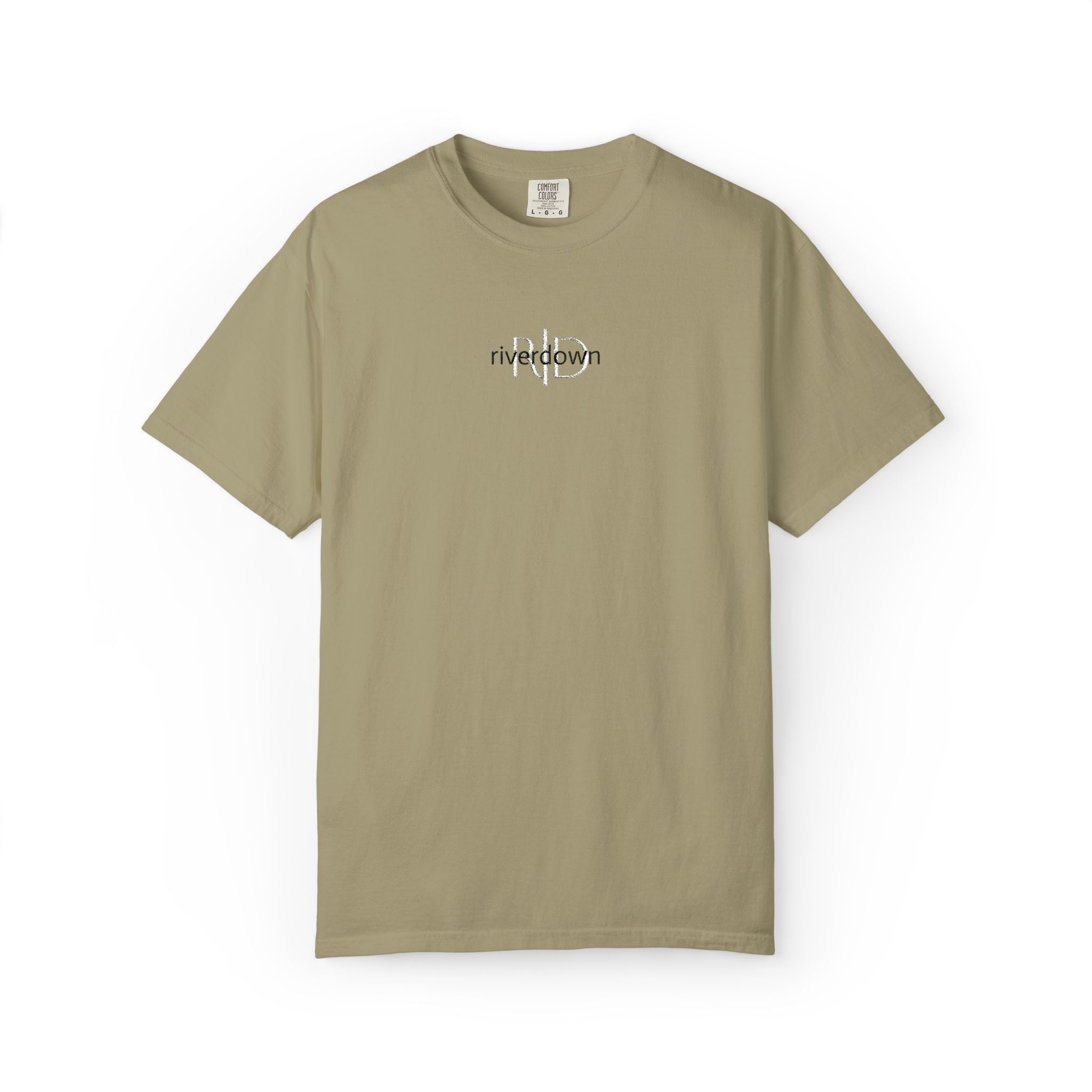 101 - RD Embroidered T-Shirt with Small Distressed Script Logo