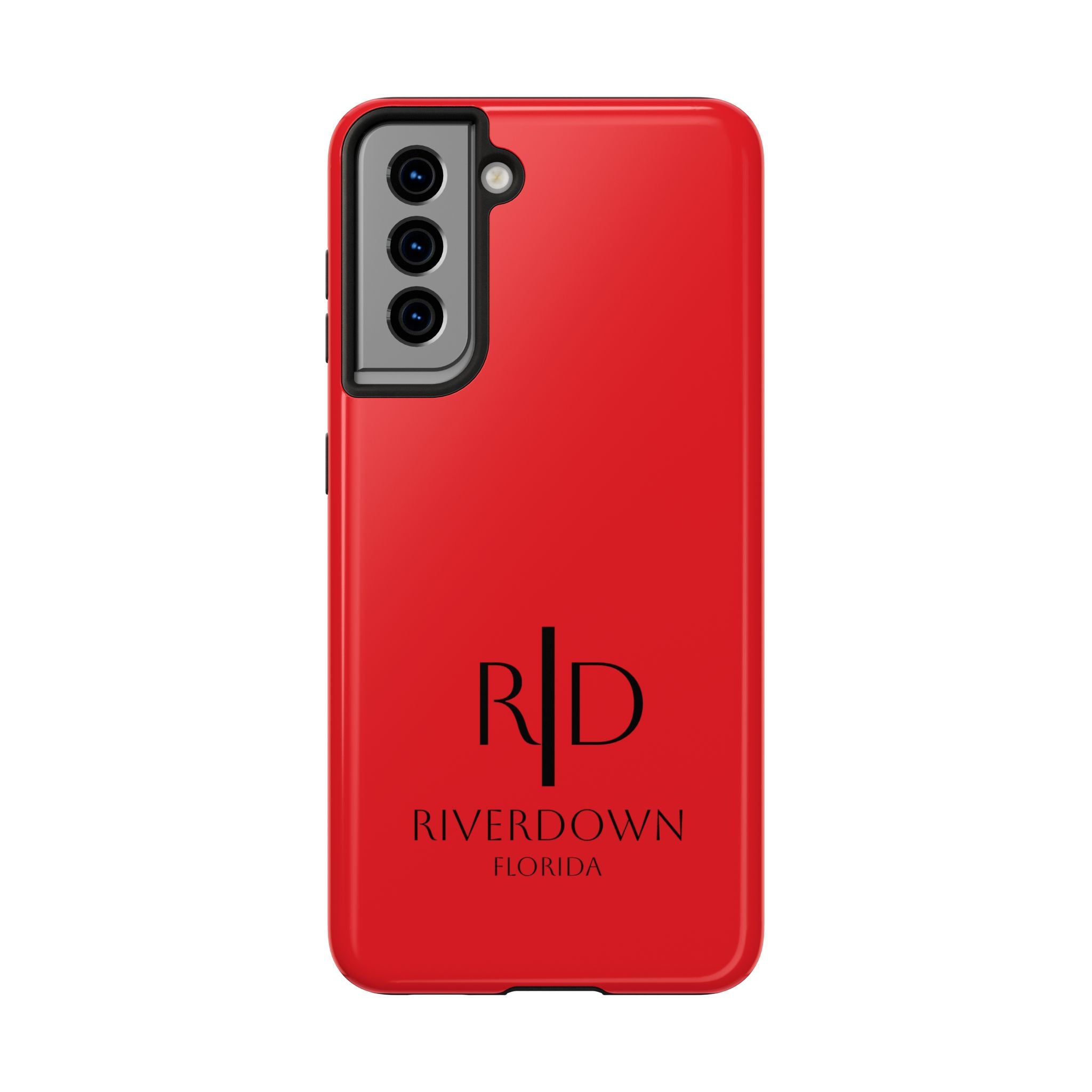924 - Phone Case Red Berry — Durable Protective Phone Cover with Monogram Logo