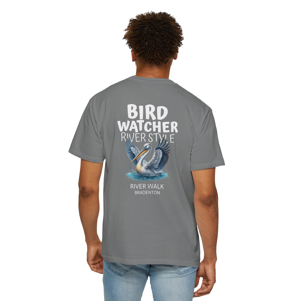 10 - Tee Multi Colors Bird Watcher - Minimalist Initials T-Shirt