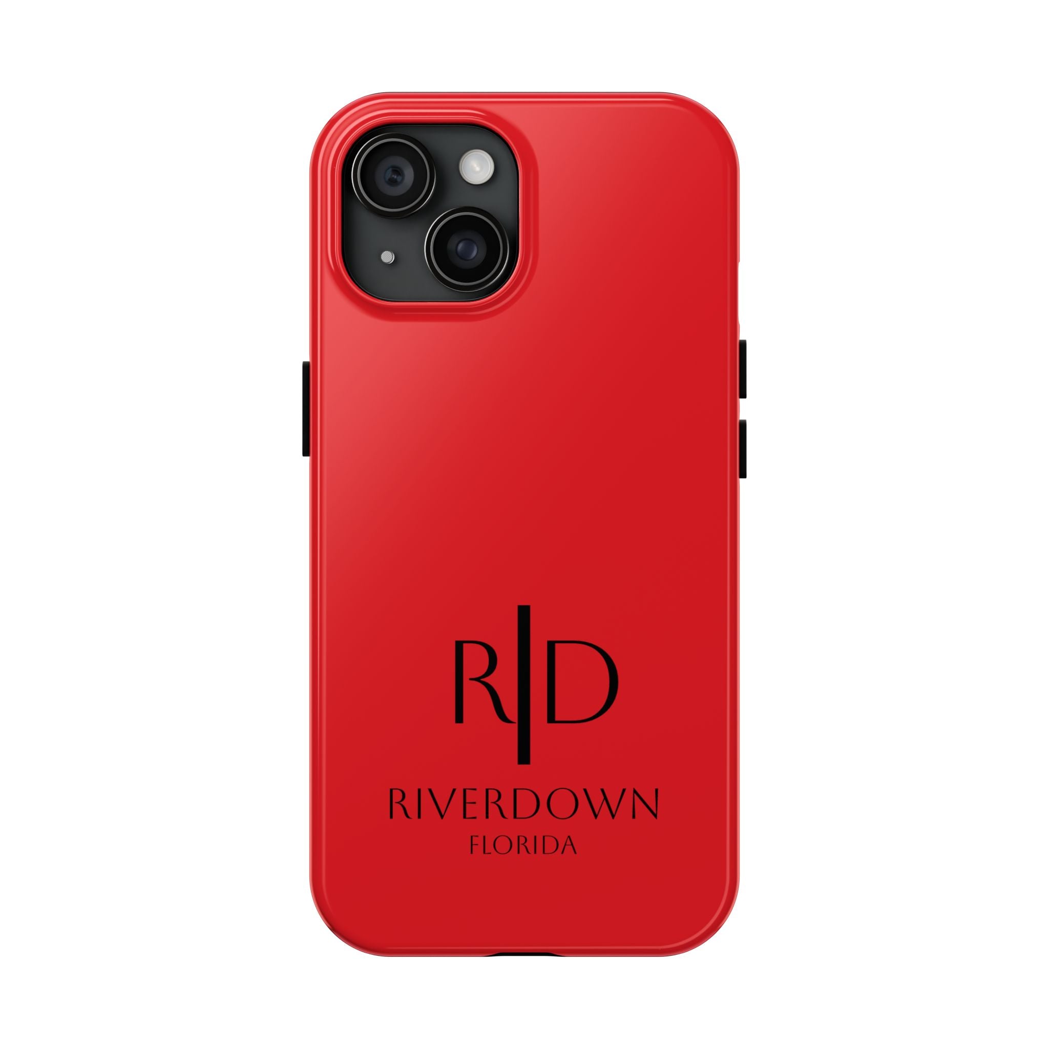 924 - Phone Case Red Berry — Durable Protective Phone Cover with Monogram Logo