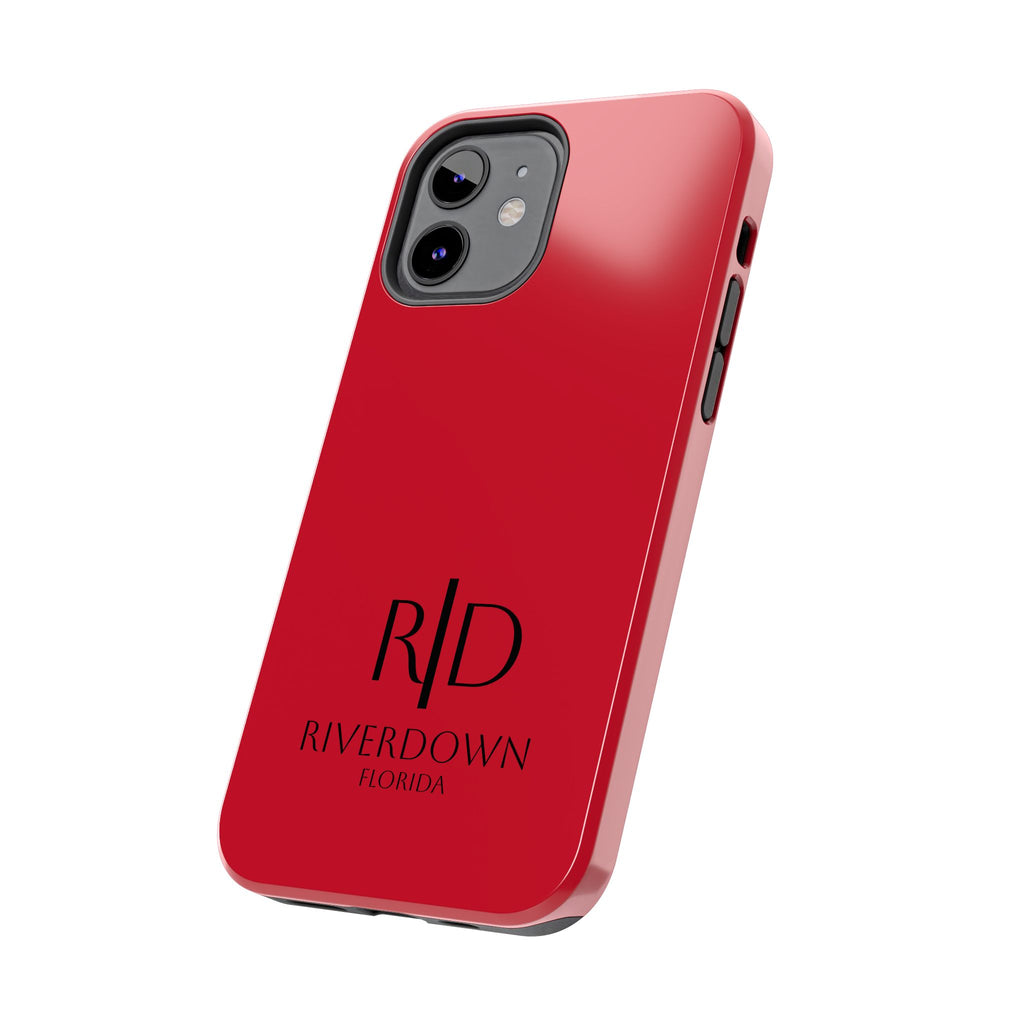 924 - Phone Case Red Berry Riverdown Florida Tough Phone Case – Slim Protective iPhone Cover with R|D Logo