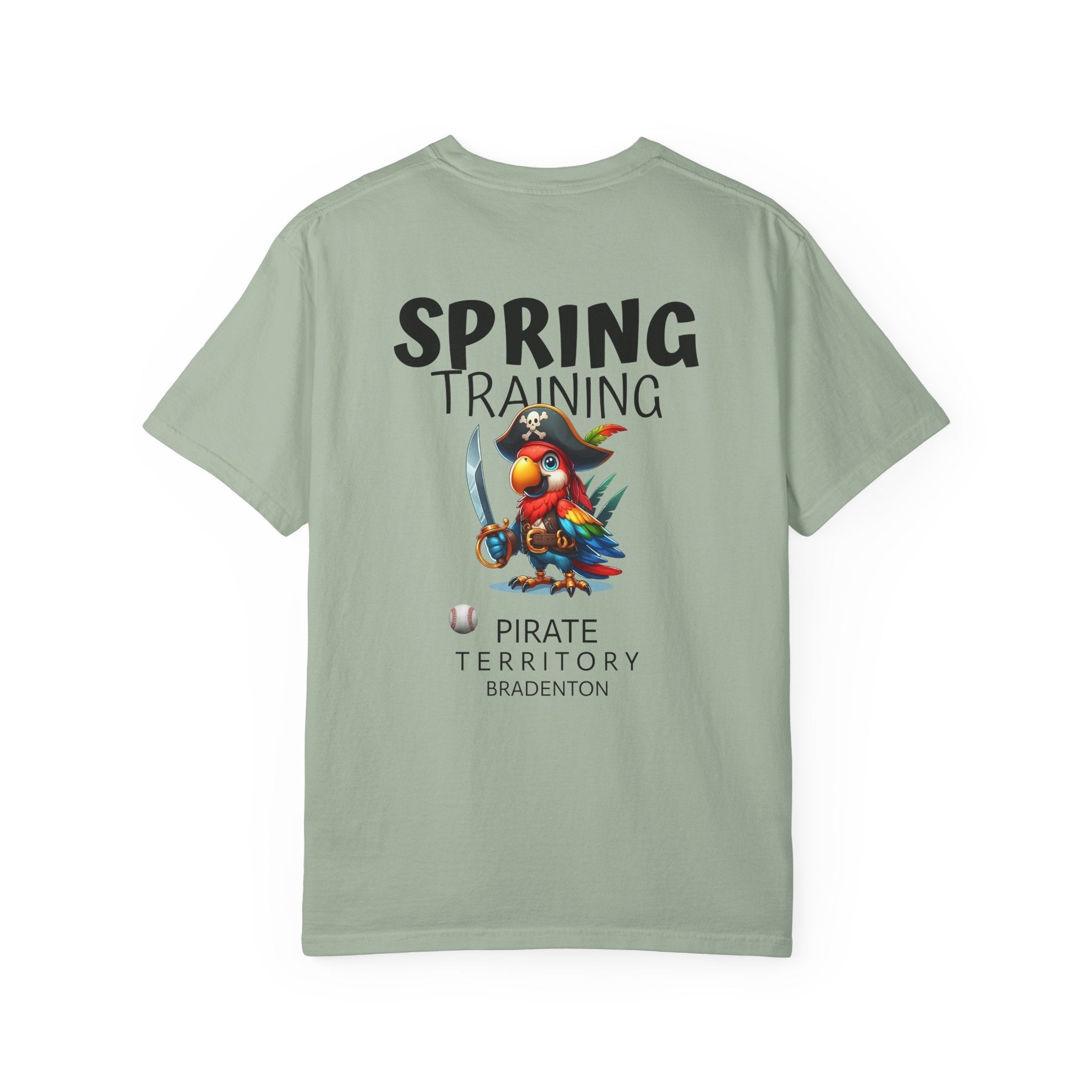 10 - Tee Multi Colors Spring Training Pirate -  Minimalist Initials T-Shirt