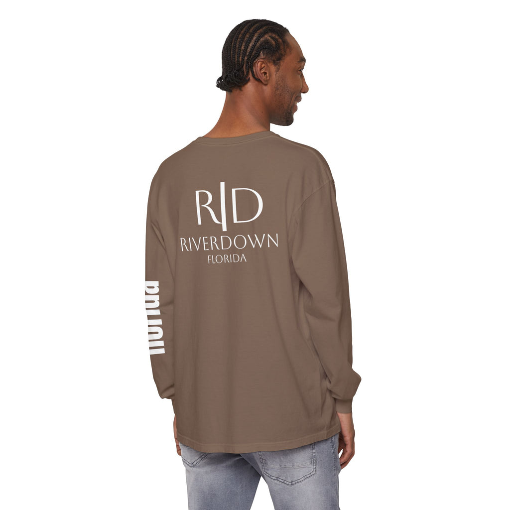 2 - Long Sleeve Tee Multi Colors 'R|D' — Florida Sleeve Graphic