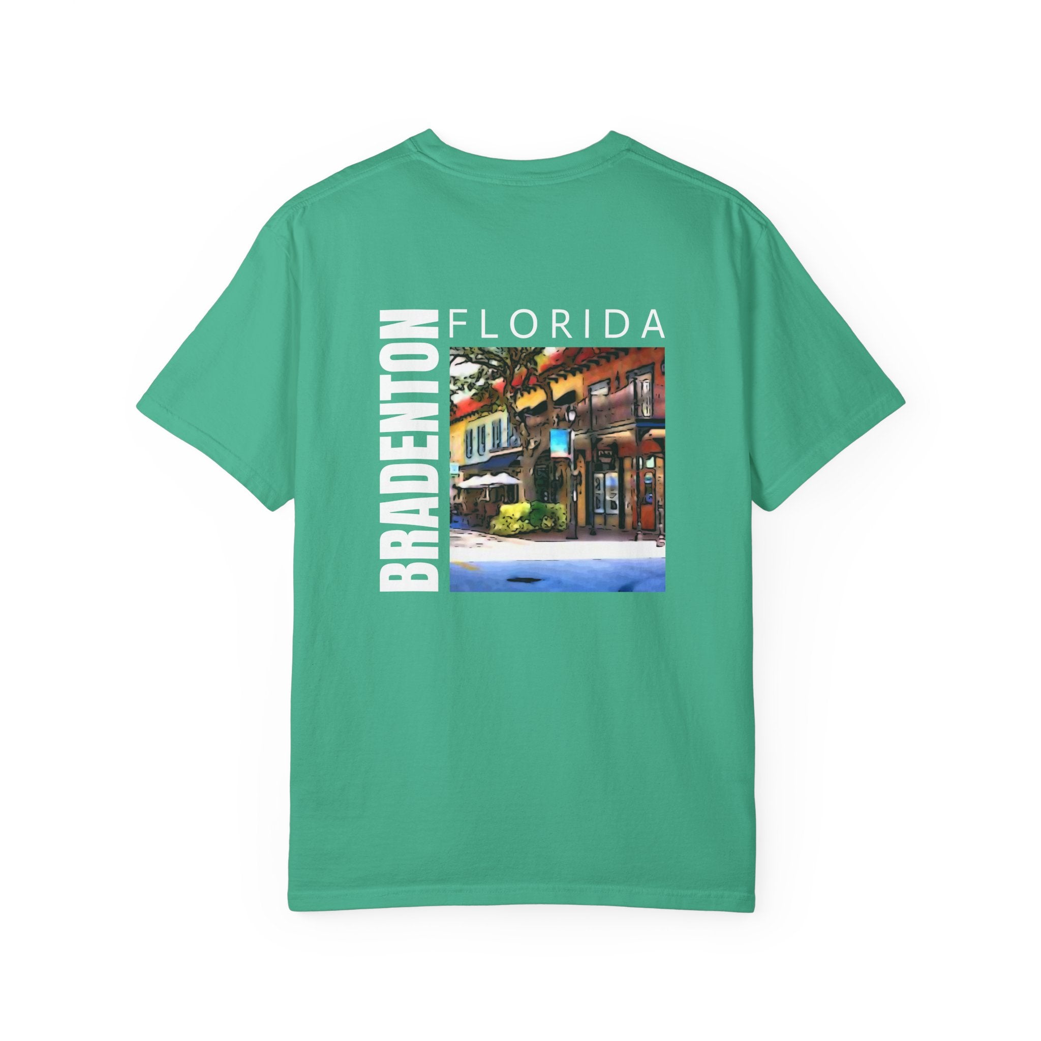 10 - Tee Multi Colors DOWNTOWN Minimalist Initials T-Shirt