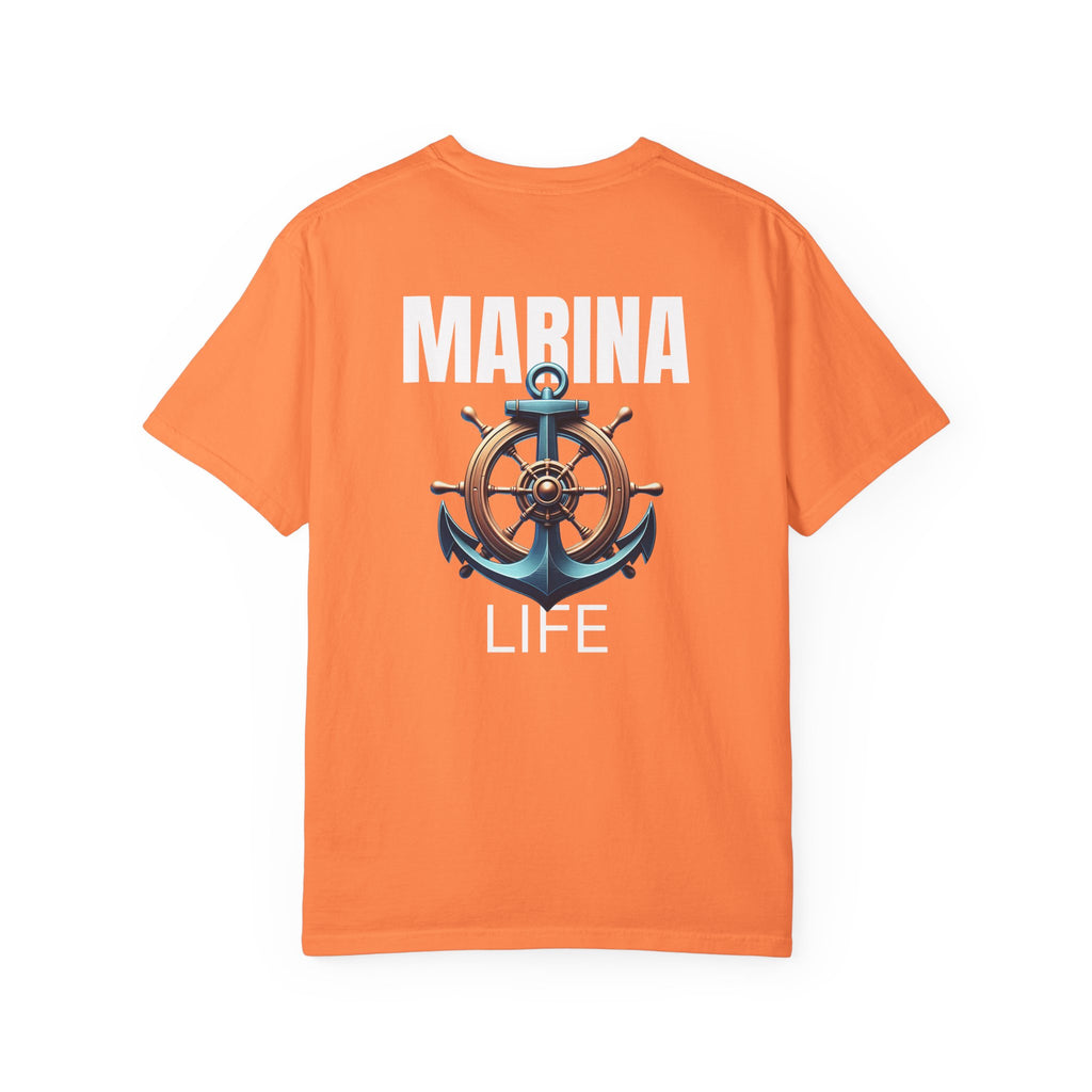 10 - Tee Multi Colors Marina Life 3 -  Minimalist Initials T-Shirt