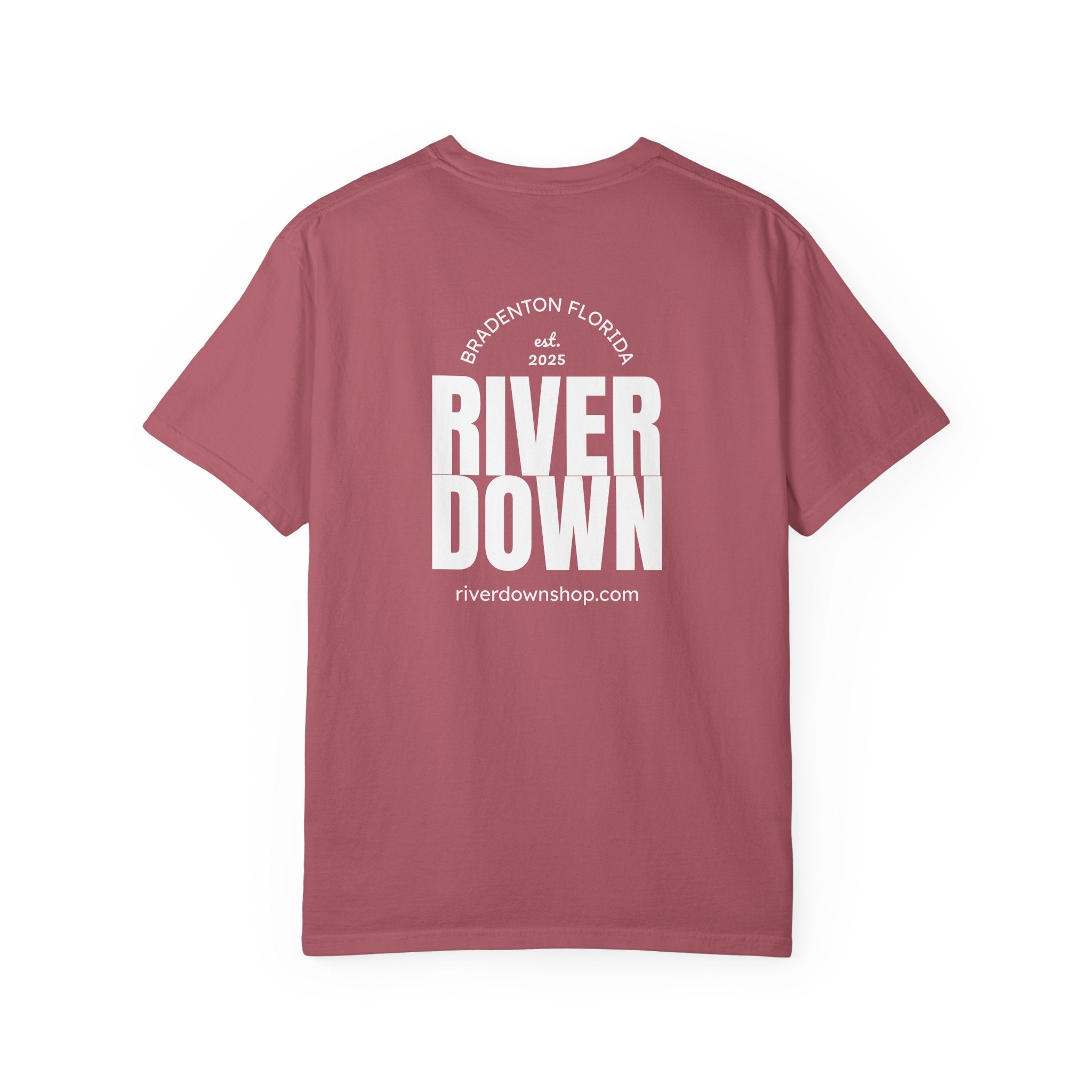 101 -  Tee Multi Colors Monogram R|D River Down Shop Classic Tee — Minimalist Initials T-Shirt