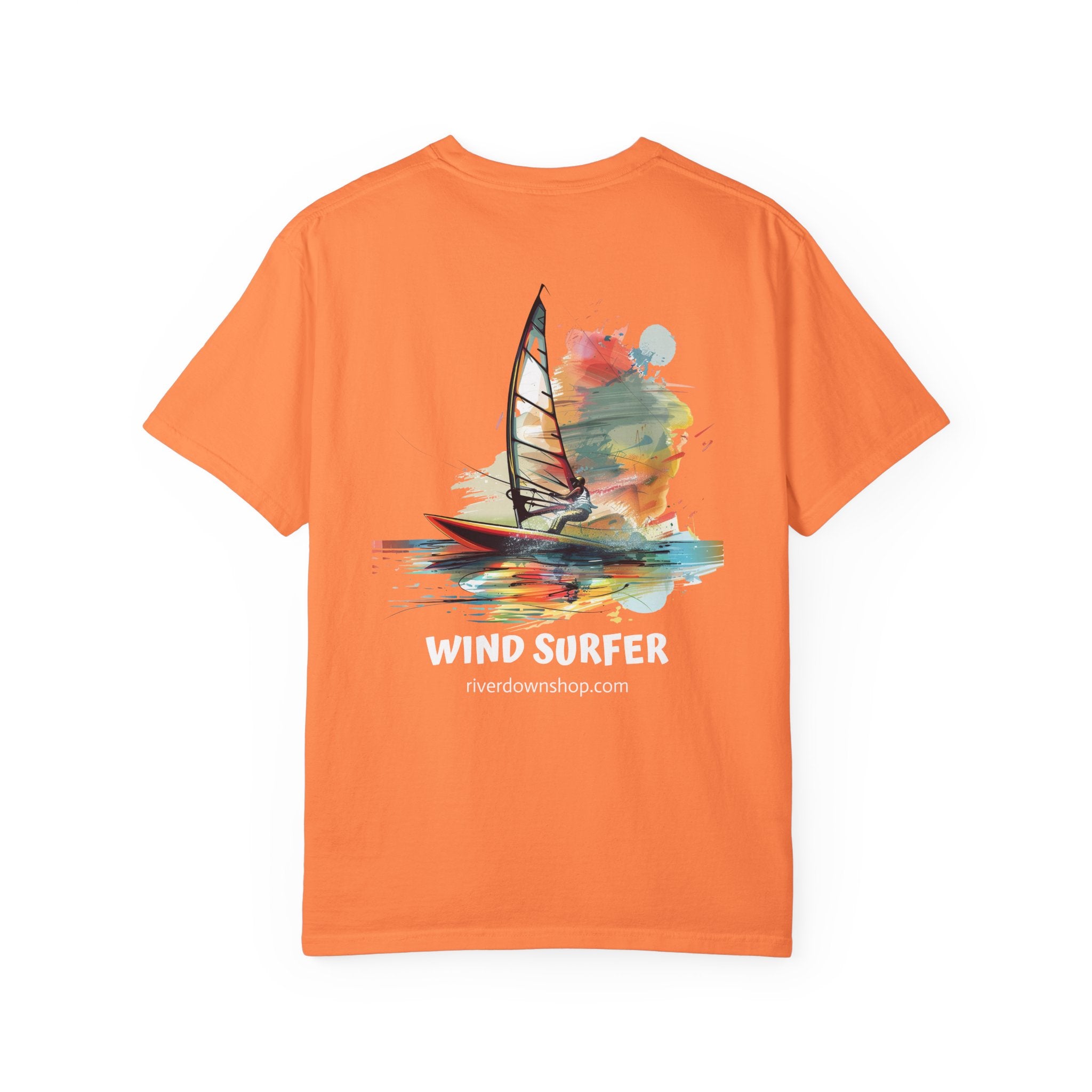 10 - Tee Multi Colors Wind Surfer — Minimalist Initials T-Shirt