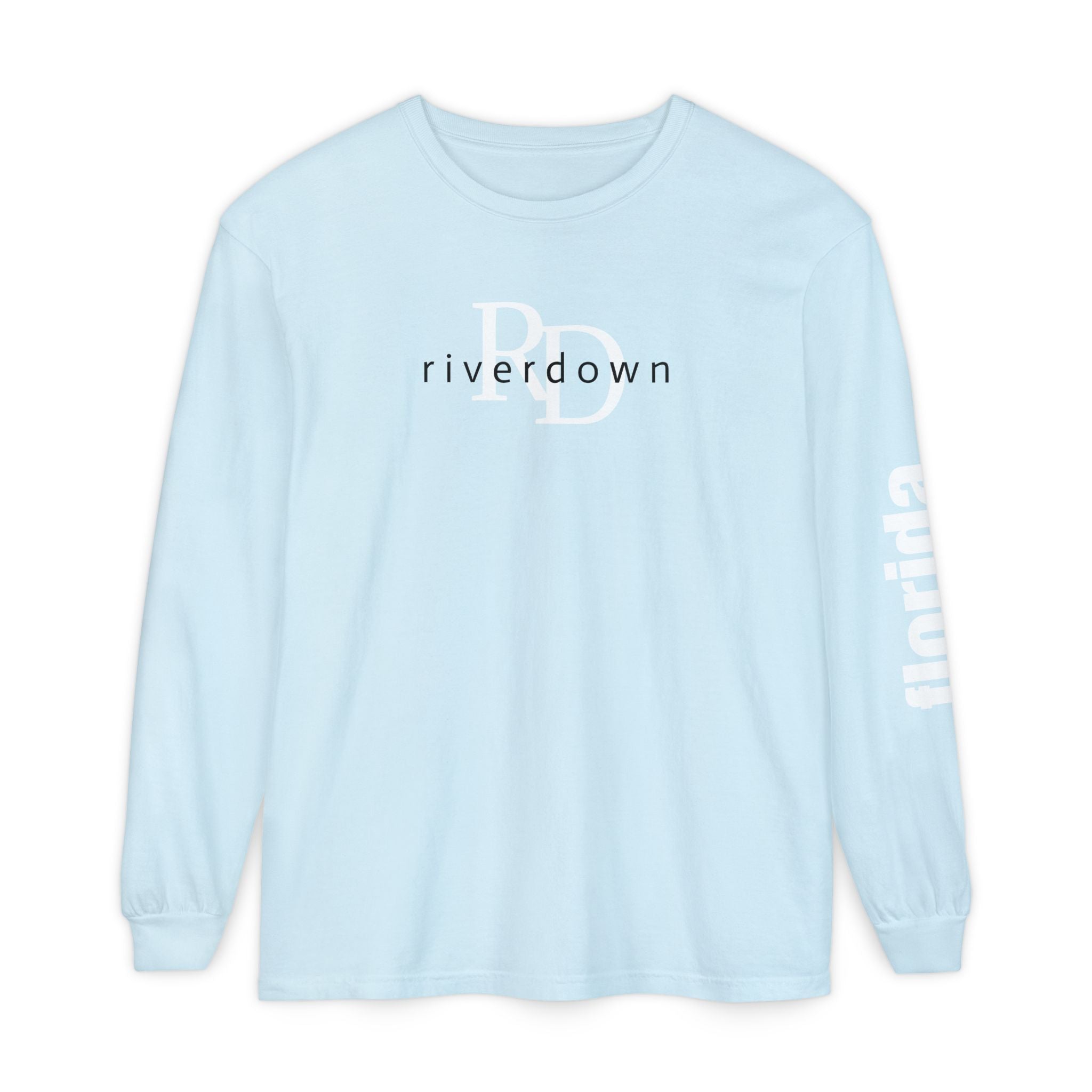 2 - Long Sleeve Tee Multi Colors RD Overlay — Florida Sleeve Graphic