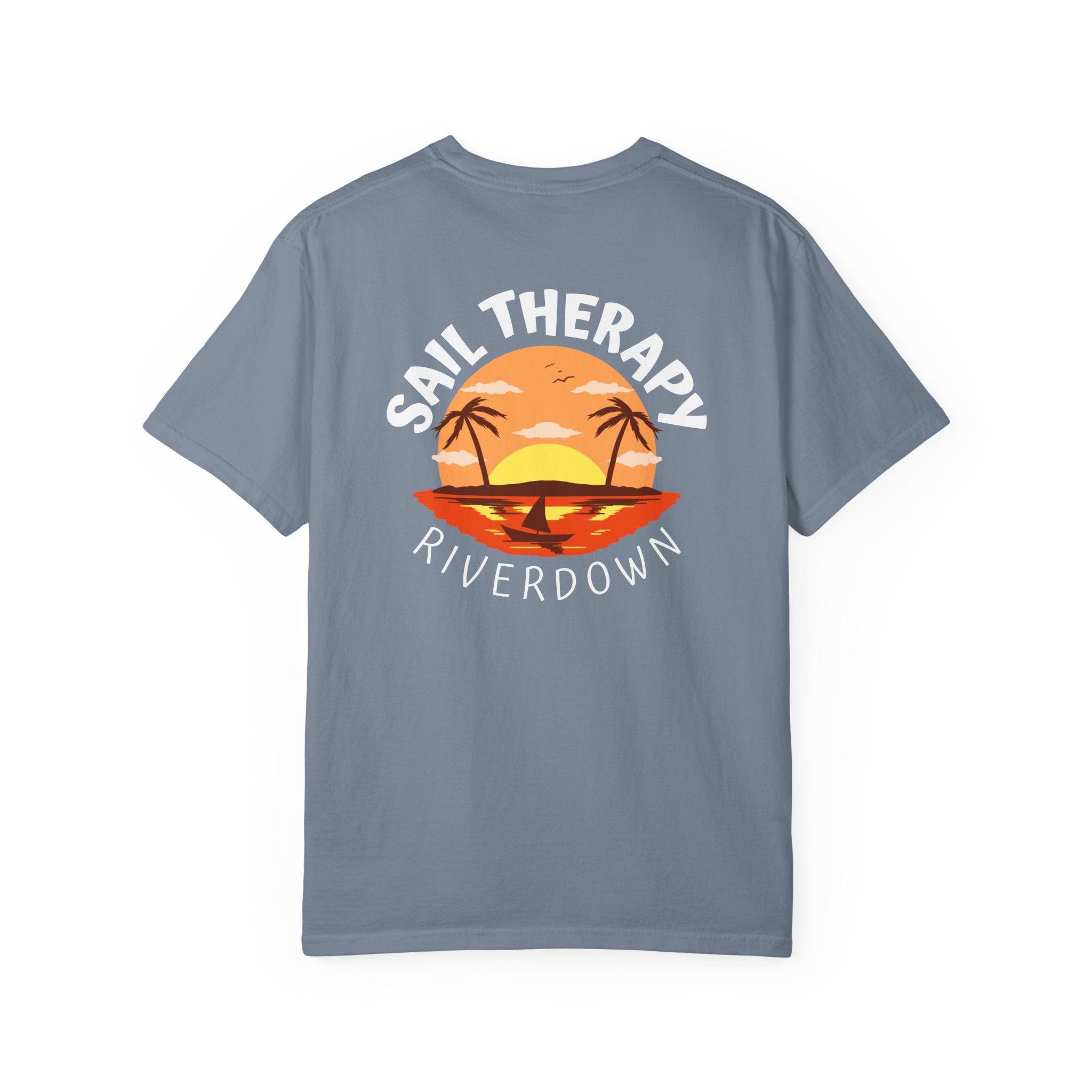 10 - Tee Multi Colors Sail Therapy - Minimalist Initials T-Shirt
