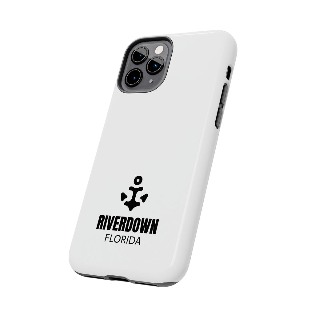 924 - Phone Case White Cap Riverdown Florida Tough Phone Case – Slim Protective iPhone Cover with R|D Logo