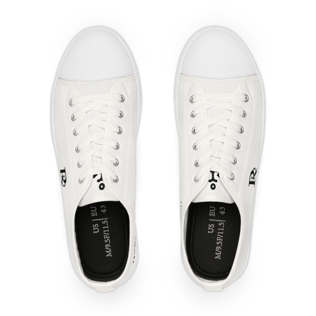 81 - Men's RD - Low Top Sneakers —Canvas Shoes with Rivertown Anchor