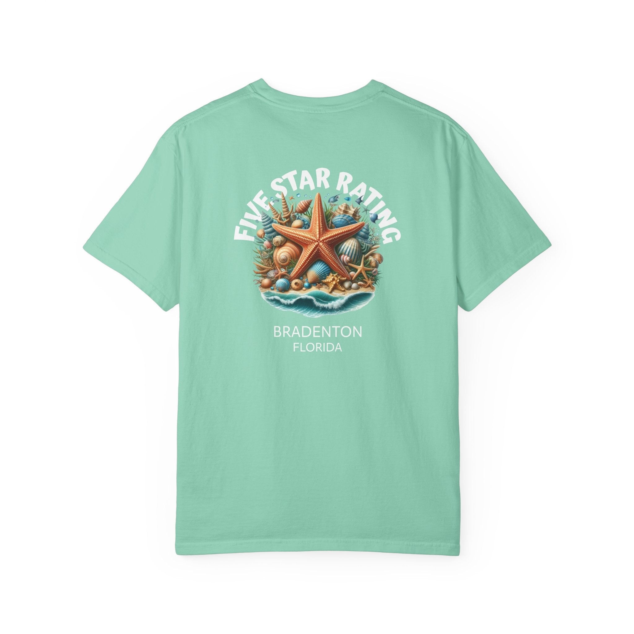 10 - Tee Multi Colors Five Star Rating 2 -  Minimalist Initials T-Shirt