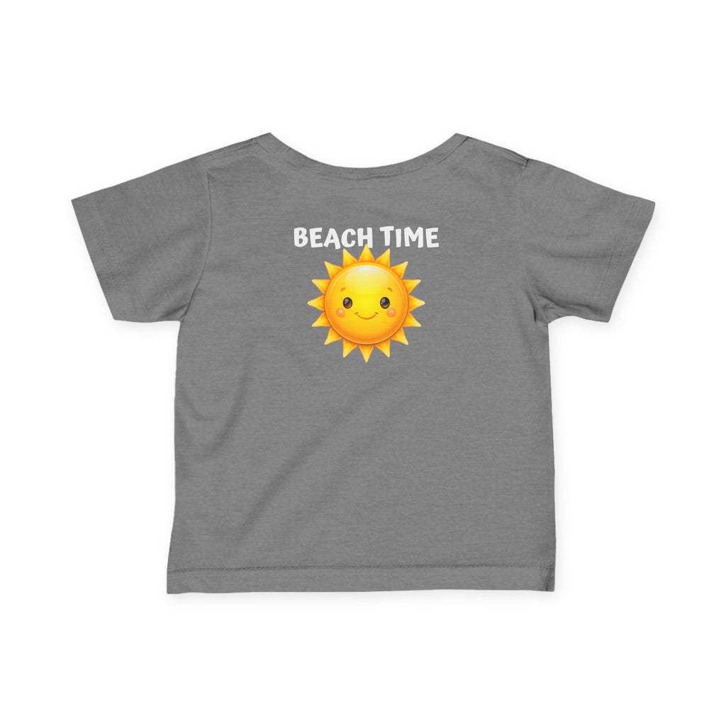 101 - Infant Tee — Beach Time Monogram Logo Baby Shirt