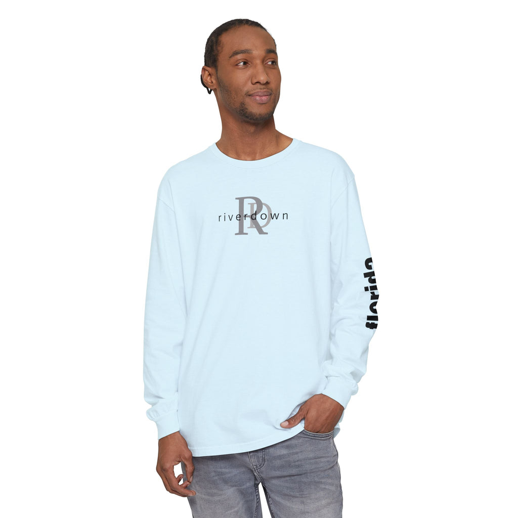 2 - Long Sleeve Tee Multi Colors RD Overlay — Florida Sleeve Graphic