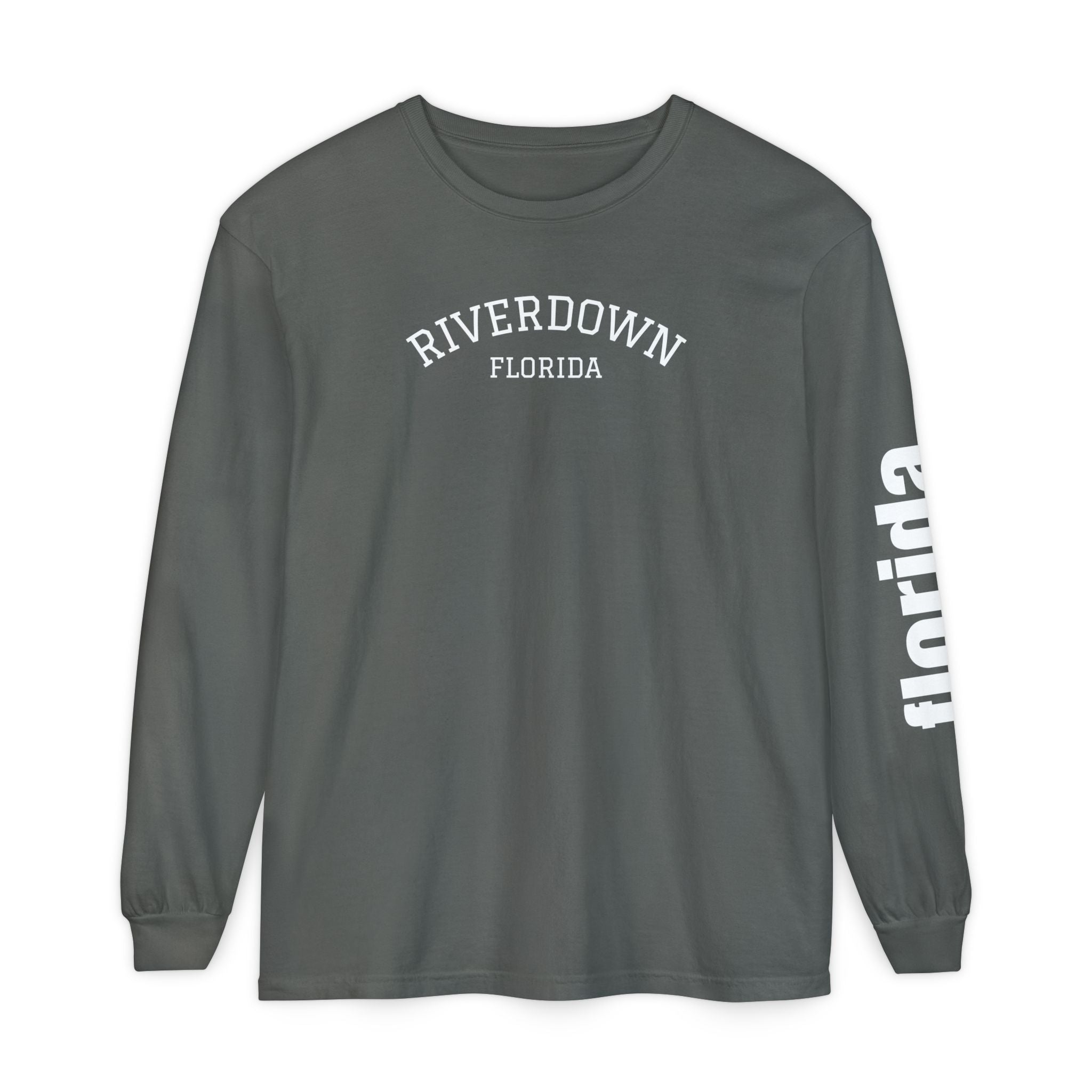 2 - Long Sleeve Tee Multi Colors 'R|D' — Florida Sleeve Graphic