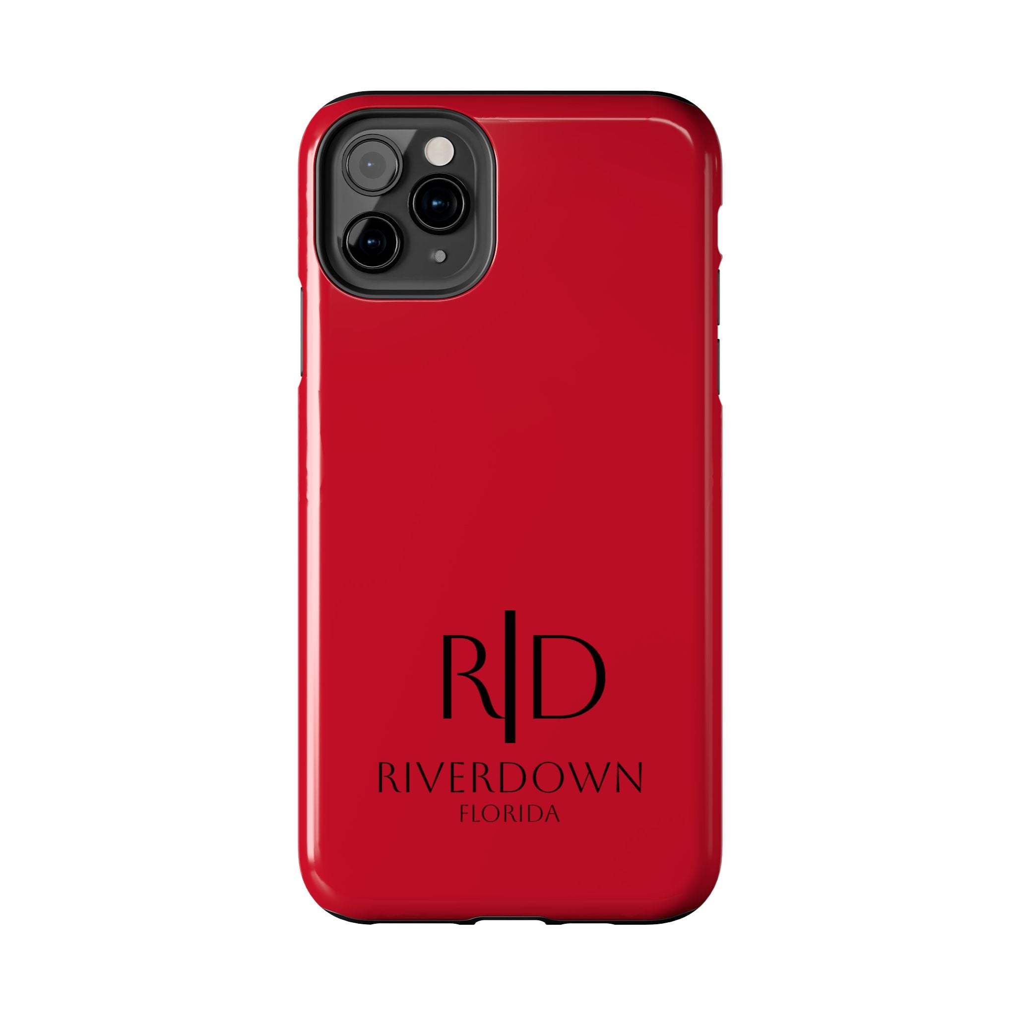 924 - Phone Case Red Berry Riverdown Florida Tough Phone Case – Slim Protective iPhone Cover with R|D Logo
