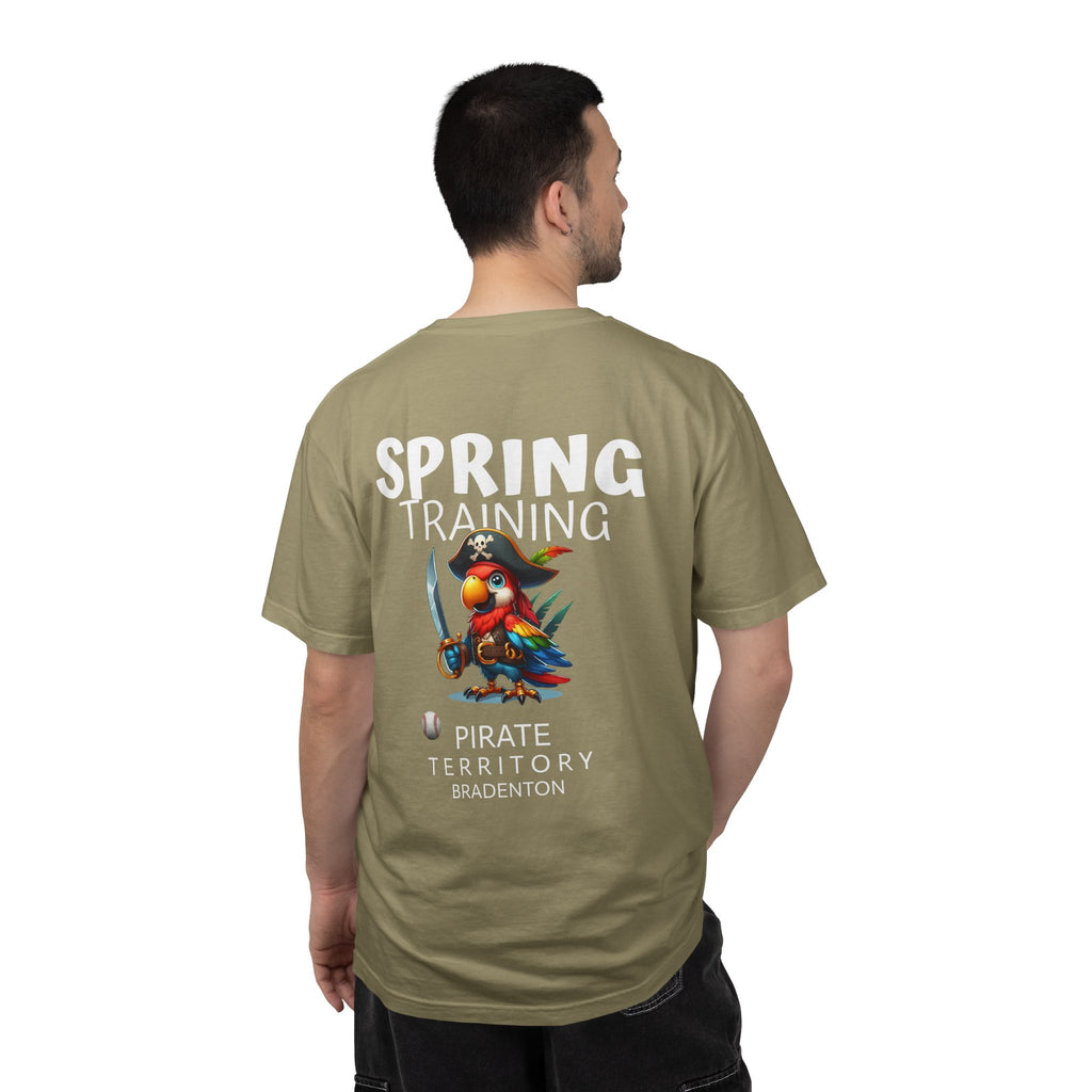 10 - Tee Multi Colors Spring Training Pirate -  Minimalist Initials T-Shirt
