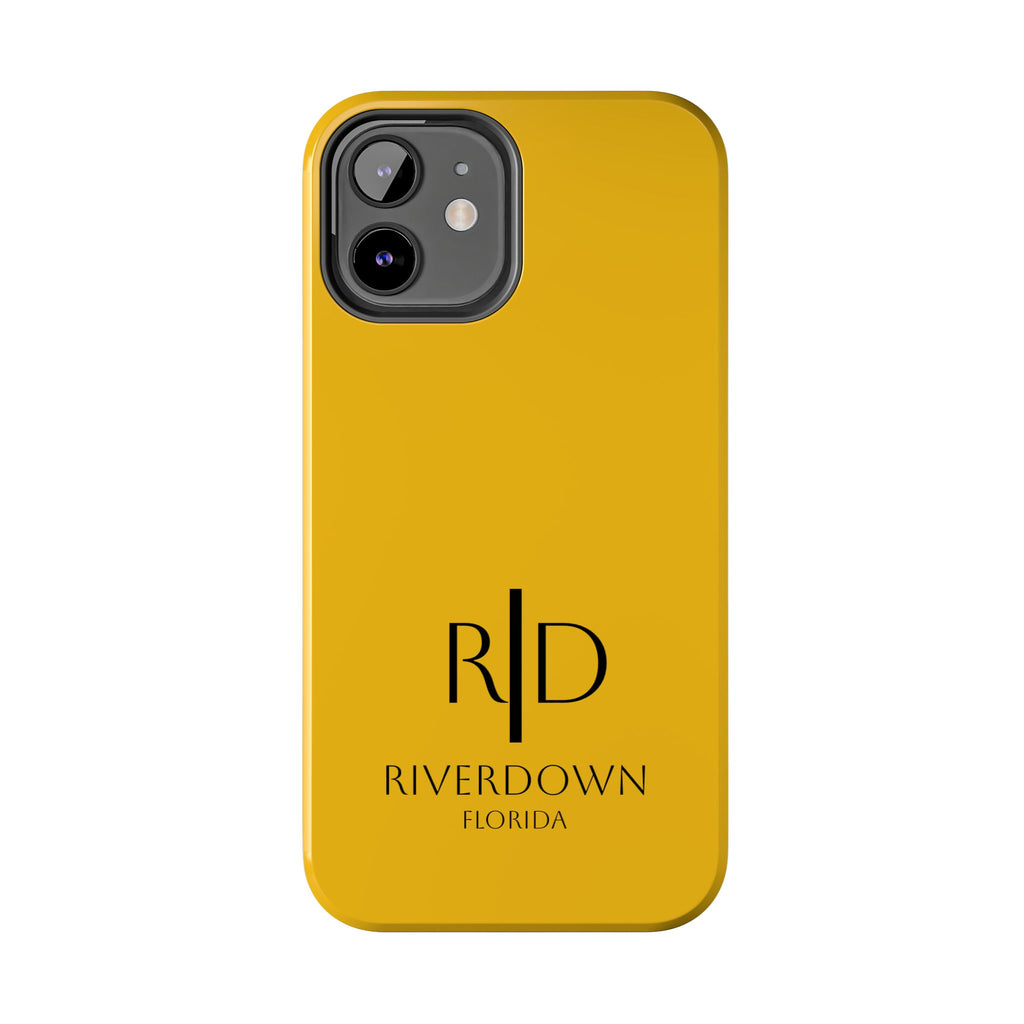 924 - Phone Case Sunburst — Durable Protective Phone Cover with Monogram Logo