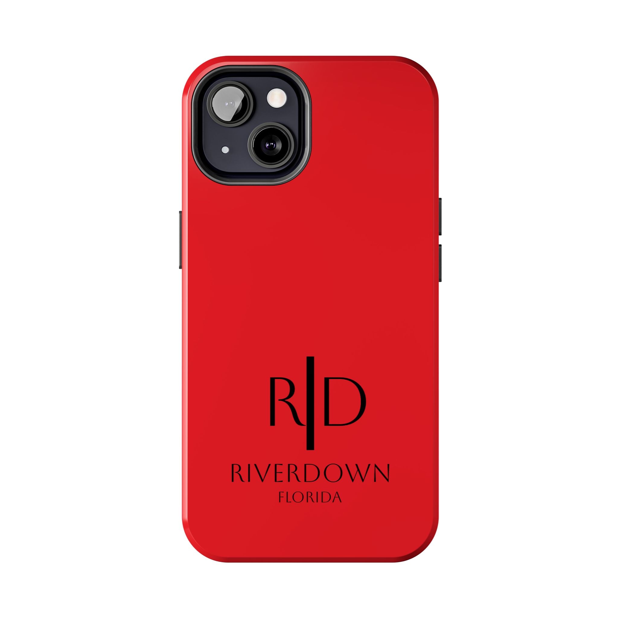 924 - Phone Case Red Berry — Durable Protective Phone Cover with Monogram Logo