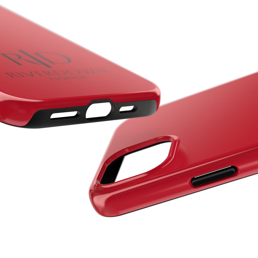 924 - Phone Case Red Berry Riverdown Florida Tough Phone Case – Slim Protective iPhone Cover with R|D Logo