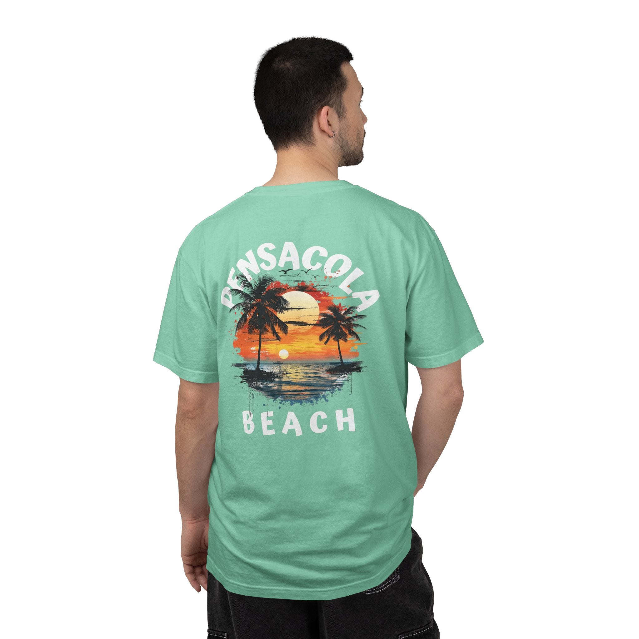 931 - Tee Multi Colors Pensacola Beach - T-Shirt