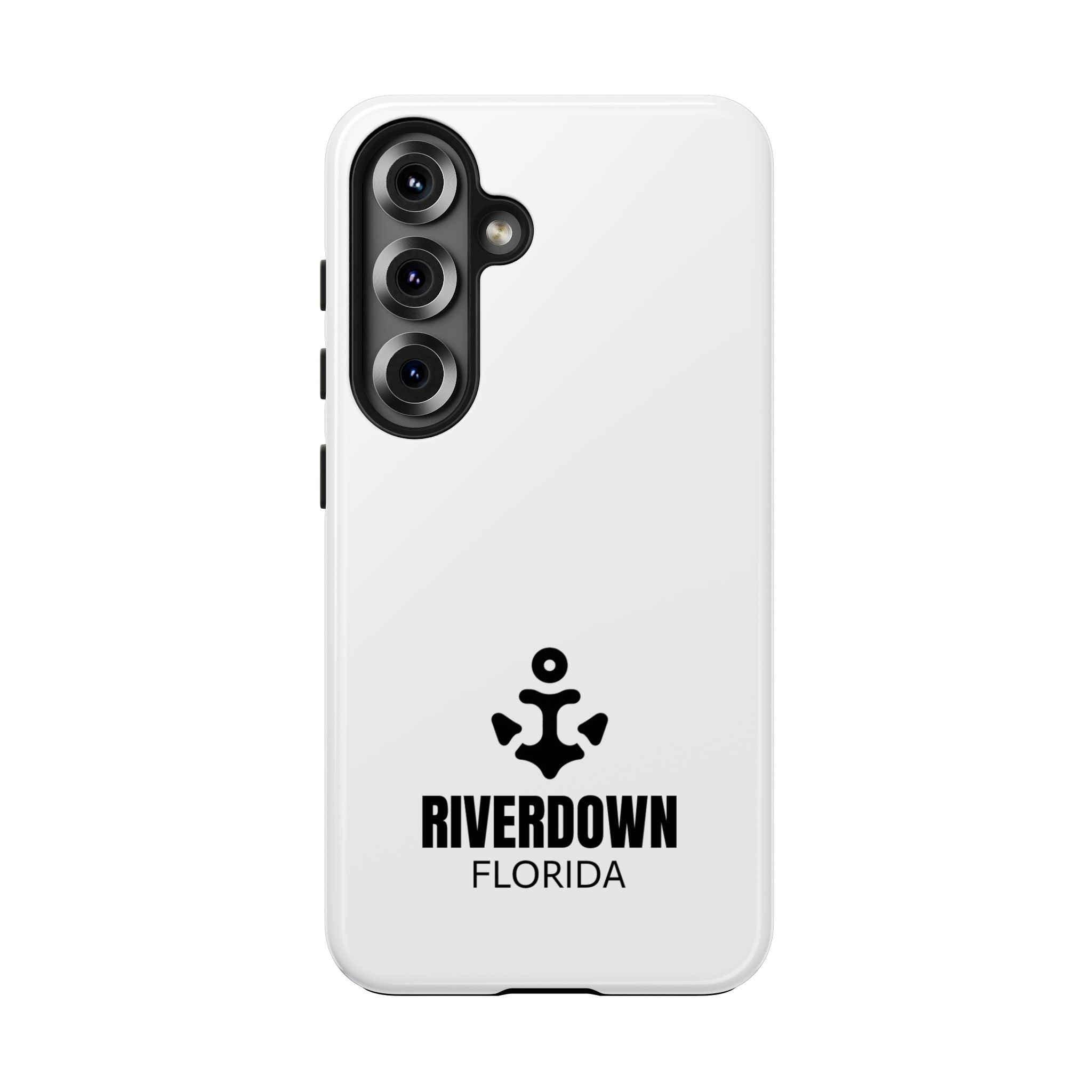 924 - Phone Case White Cap Riverdown Florida Tough Phone Case – Slim Protective iPhone Cover with R|D Logo