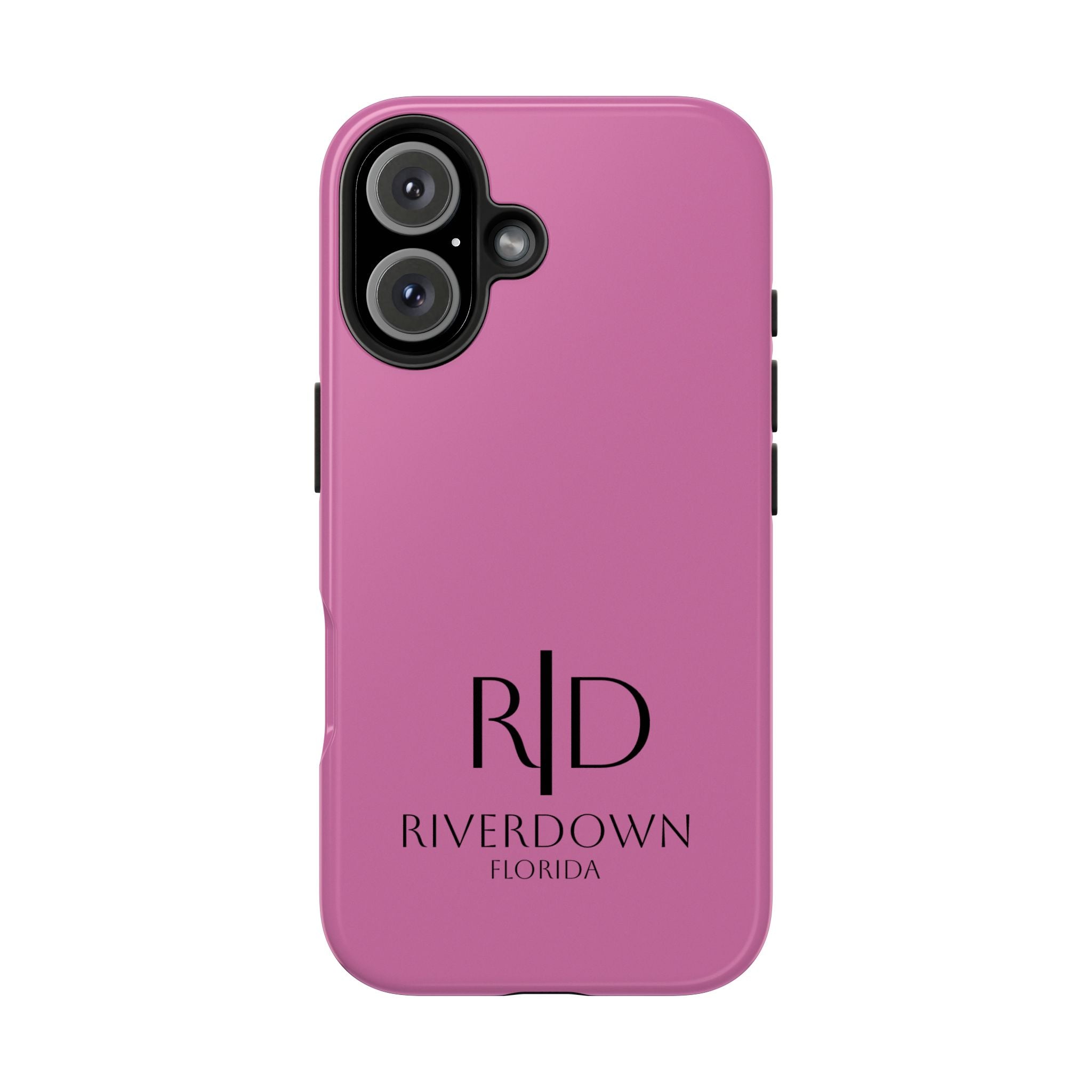 924 - Phone Case Pink Peddle Riverdown Florida Tough Phone Case – Slim Protective iPhone Cover with R|D Logo