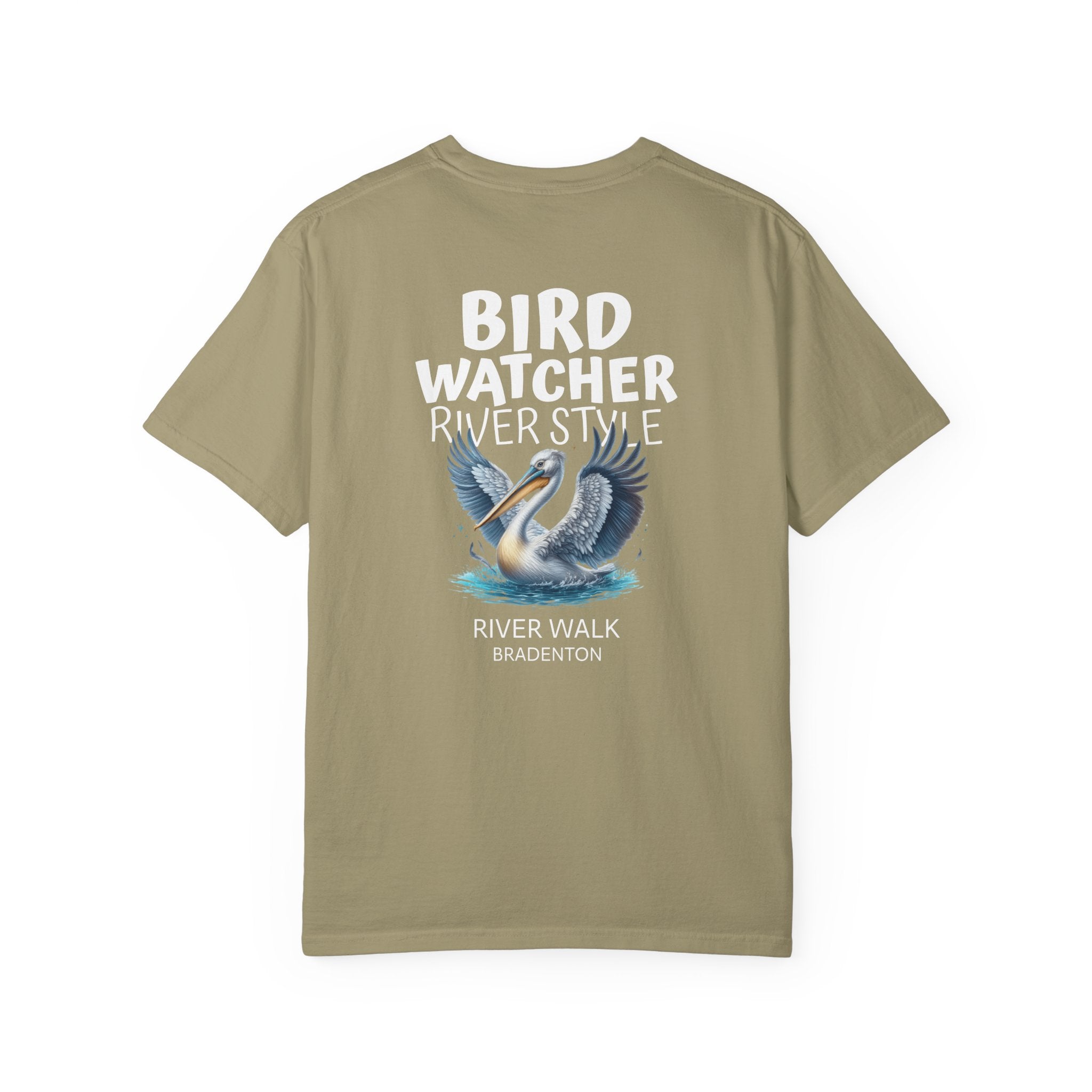 10 - Tee Multi Colors Bird Watcher - Minimalist Initials T-Shirt