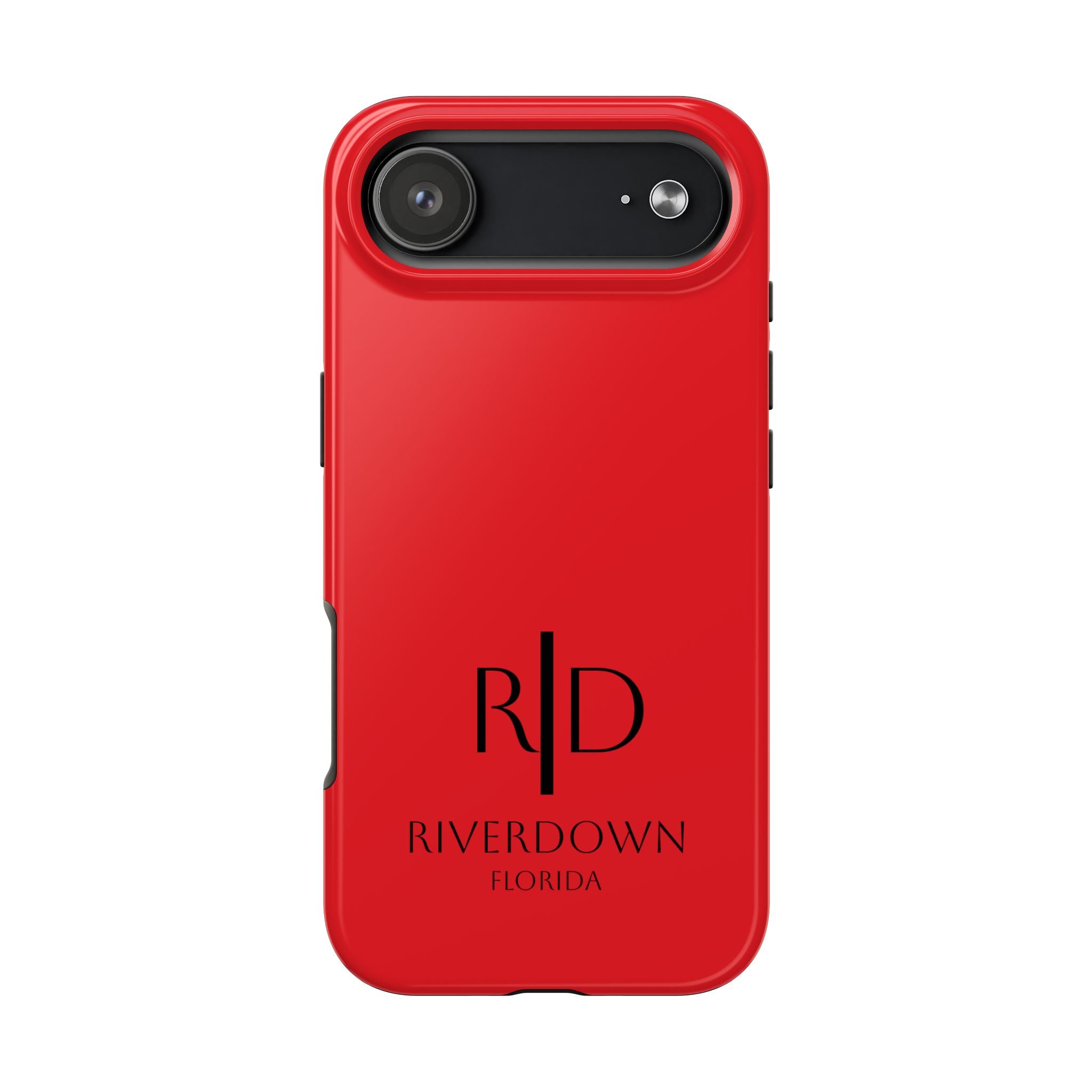 924 - Phone Case Red Berry — Durable Protective Phone Cover with Monogram Logo