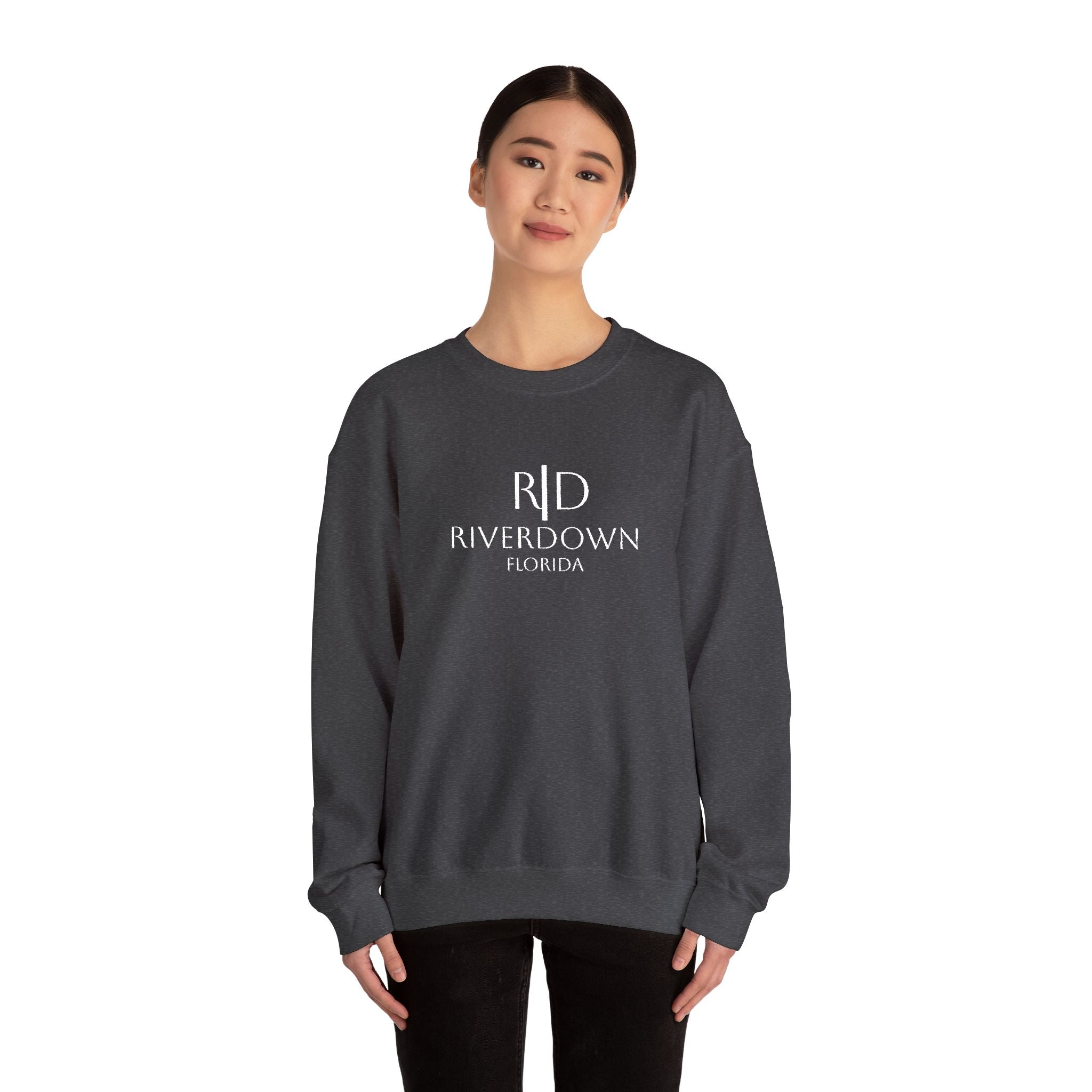 3 - Sweatshirt Embroidered Multi Colors Outfitters RD Logo Crewneck Sweatshirt