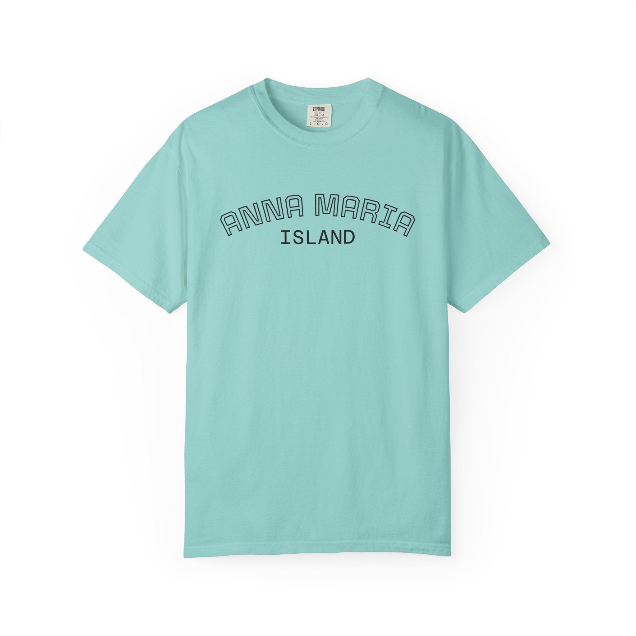 101 -  Tee Multi Colors Island Classic Tee — Minimalist Initials T-Shirt