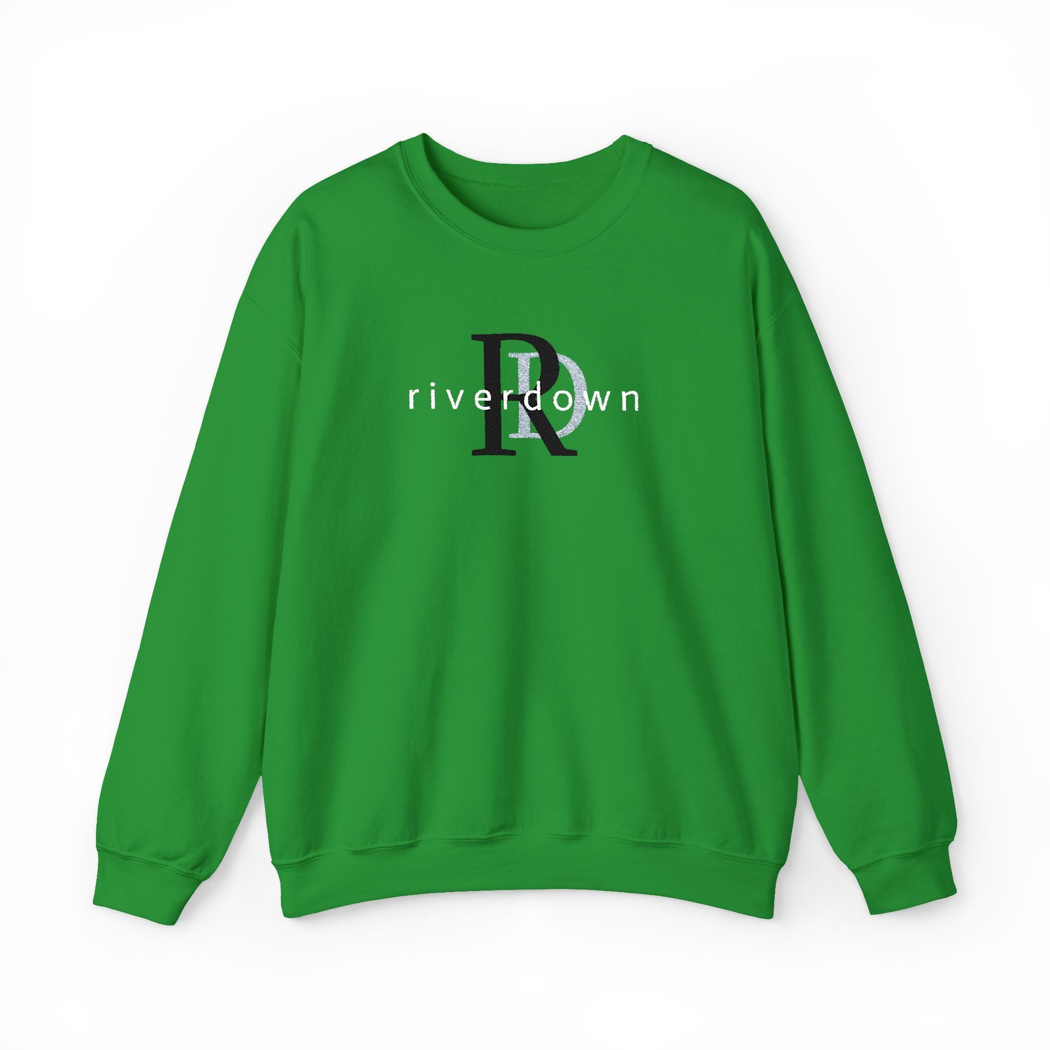 3 - Crewneck Embroidered RD Sweatshirt —Anchor  'Riverdown' Anchor Logo Minimalist Nautical Pullover