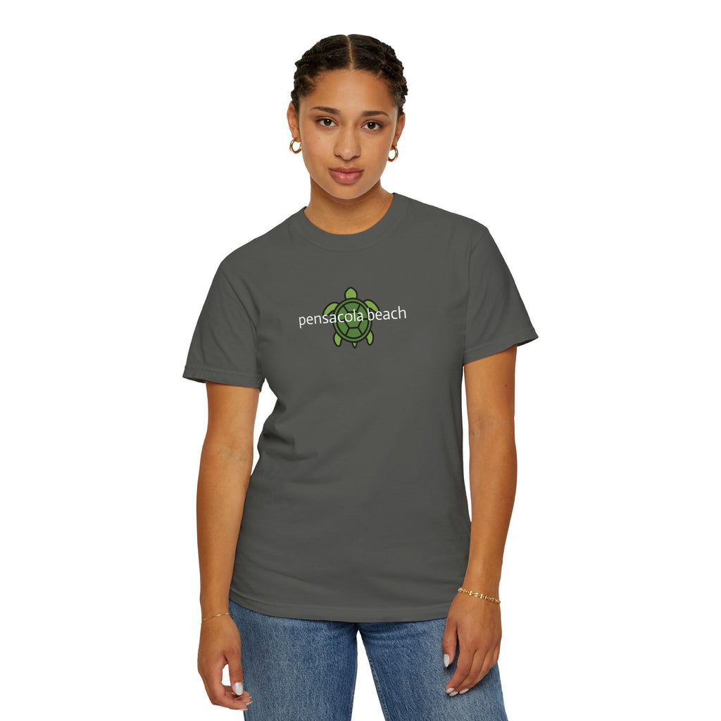 931 - Tee Multi Colors Sea Turtle Pensacola Beach - T-Shirt