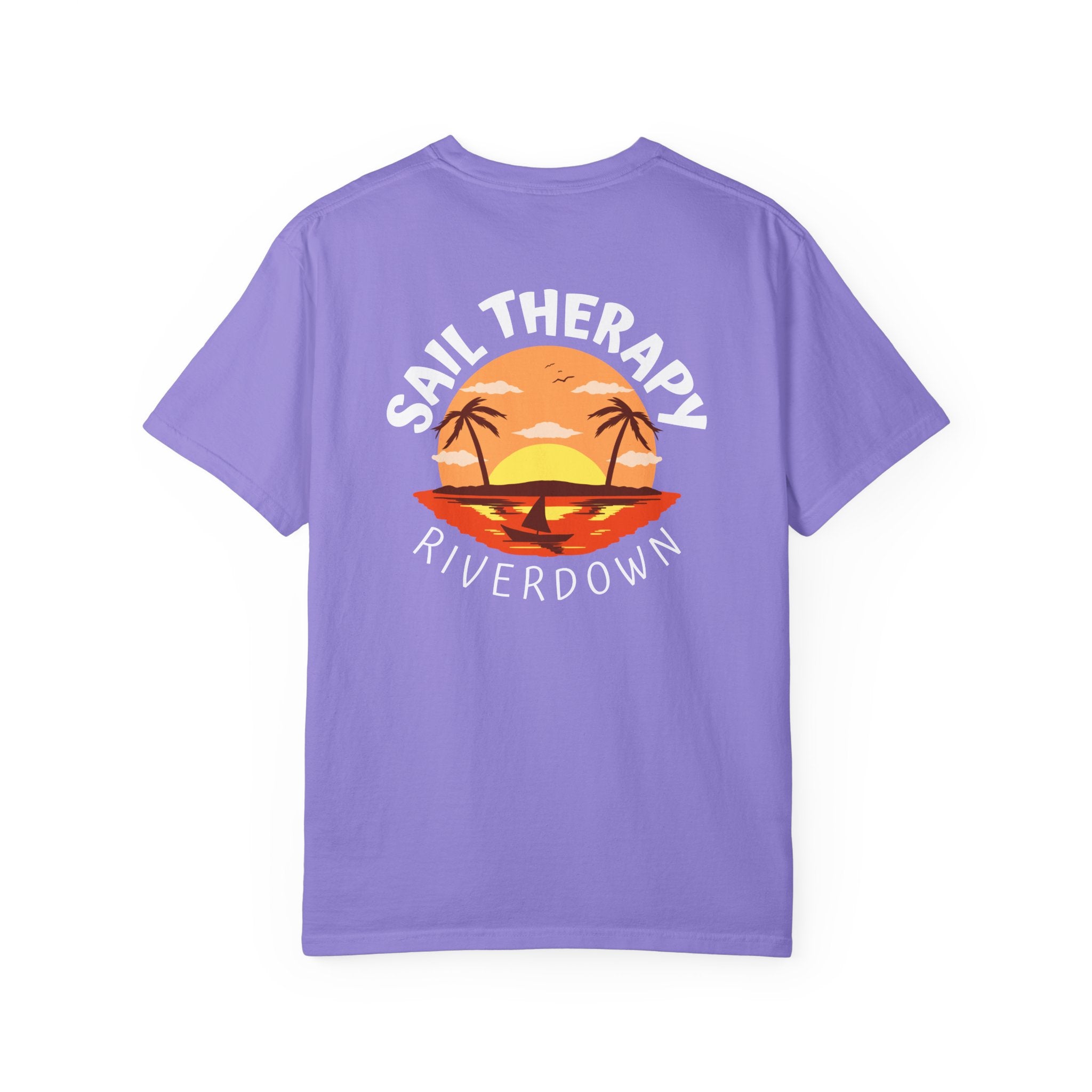 10 - Tee Multi Colors Sail Therapy - Minimalist Initials T-Shirt