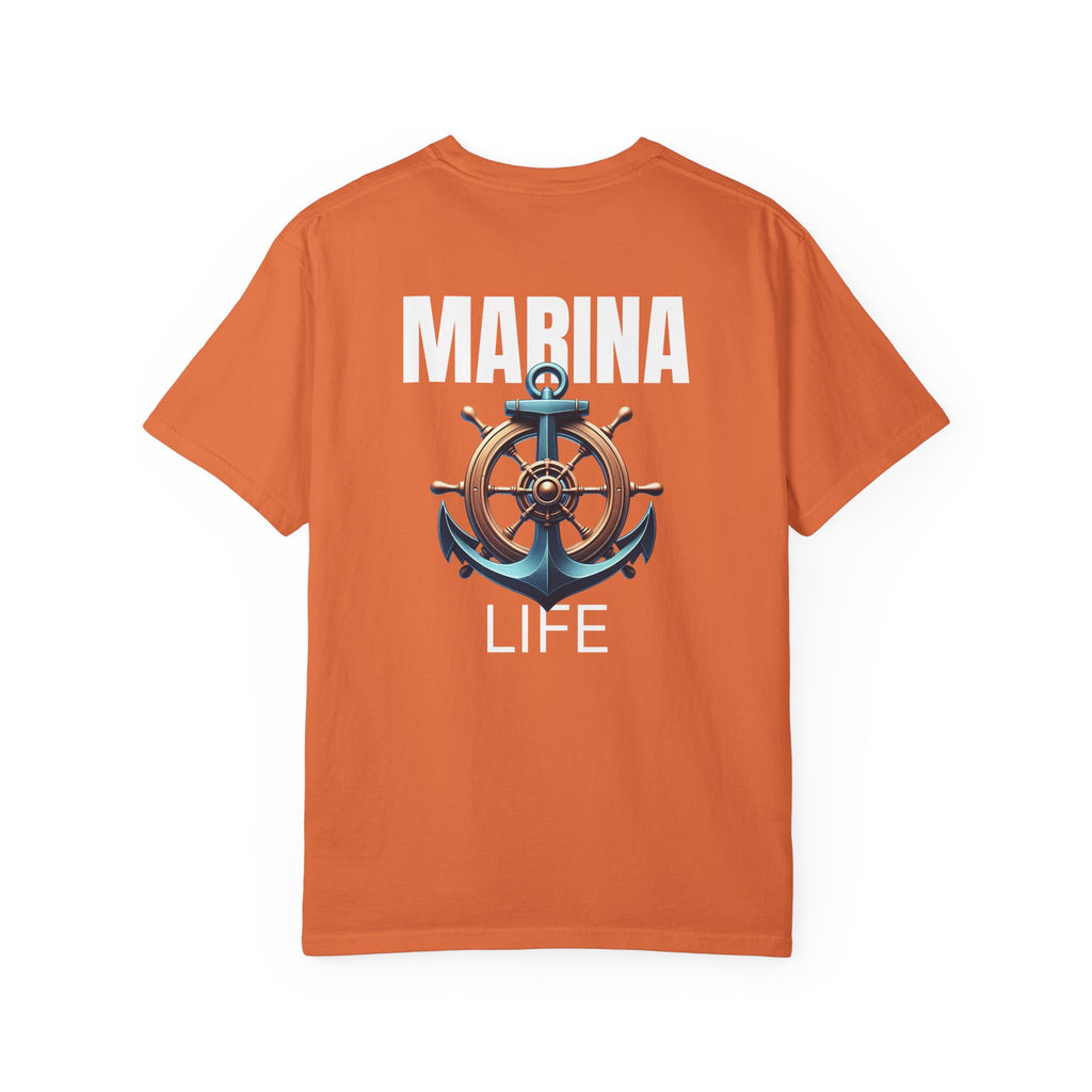 10 - Tee Multi Colors Marina Life 3 -  Minimalist Initials T-Shirt