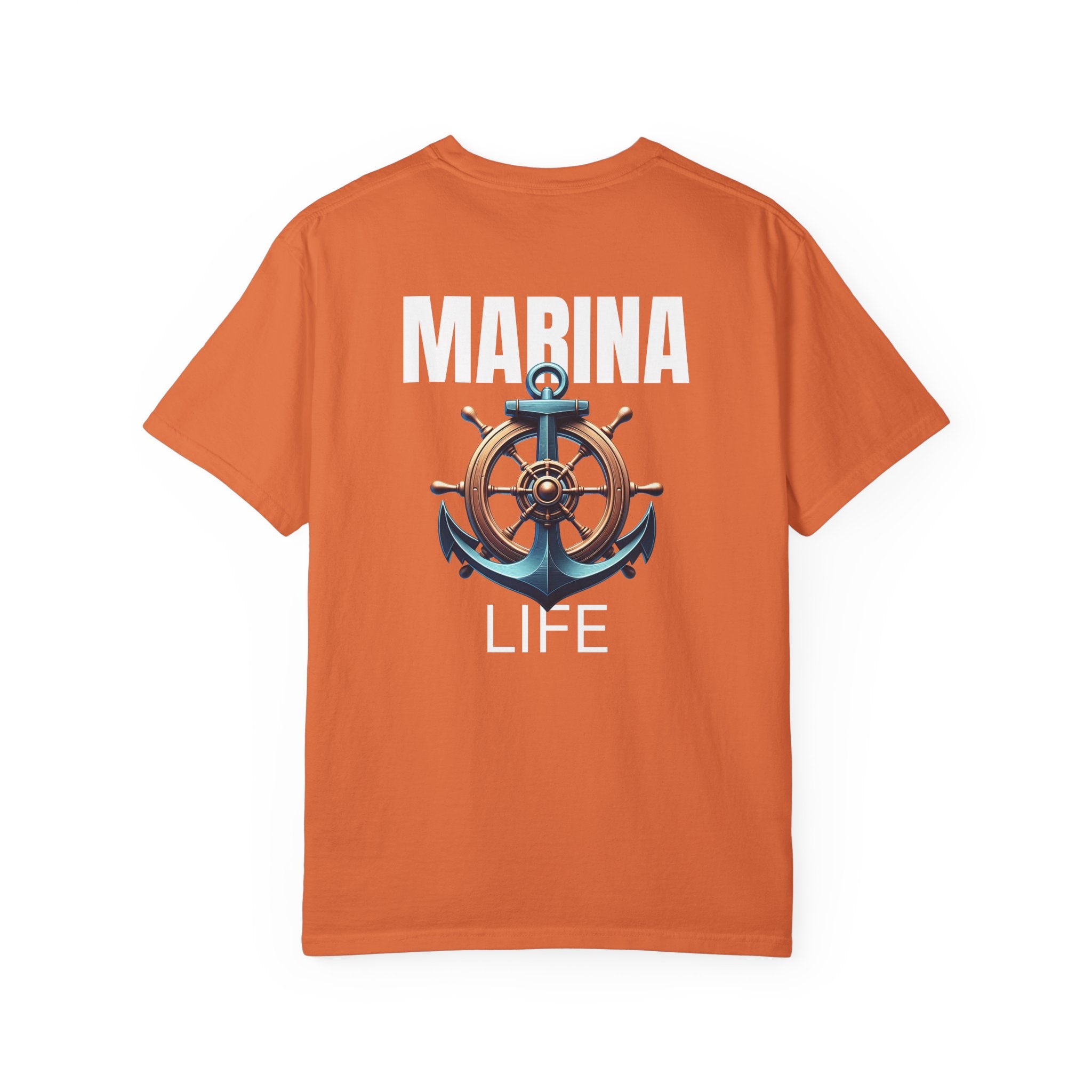 10 - Tee Multi Colors Marina Life 3 -  Minimalist Initials T-Shirt