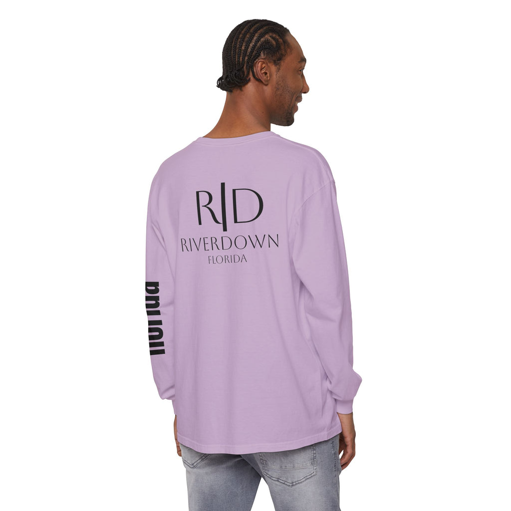 2 - Long Sleeve Tee Multi Colors 'R|D' — Florida Sleeve Graphic