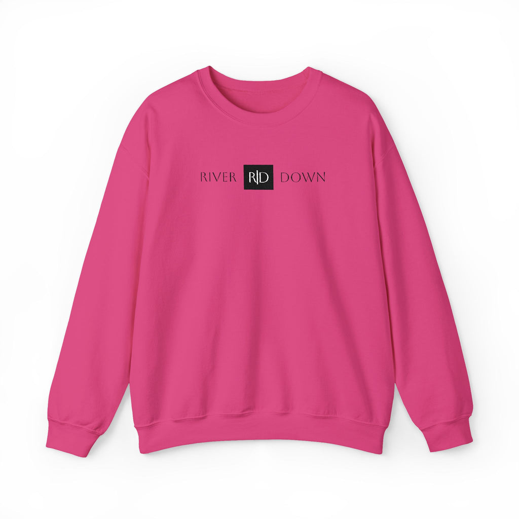 3 - Sweatshirt Embroidered Square RD Minimal Graphic Crewneck Sweatshirt — Small Black Patch Logo