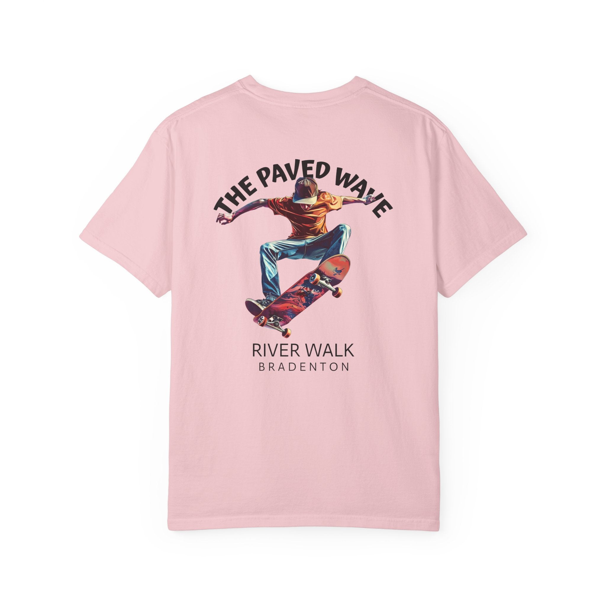 10 - Tee Multi Colors Paved Wave -  Minimalist Initials T-Shirt