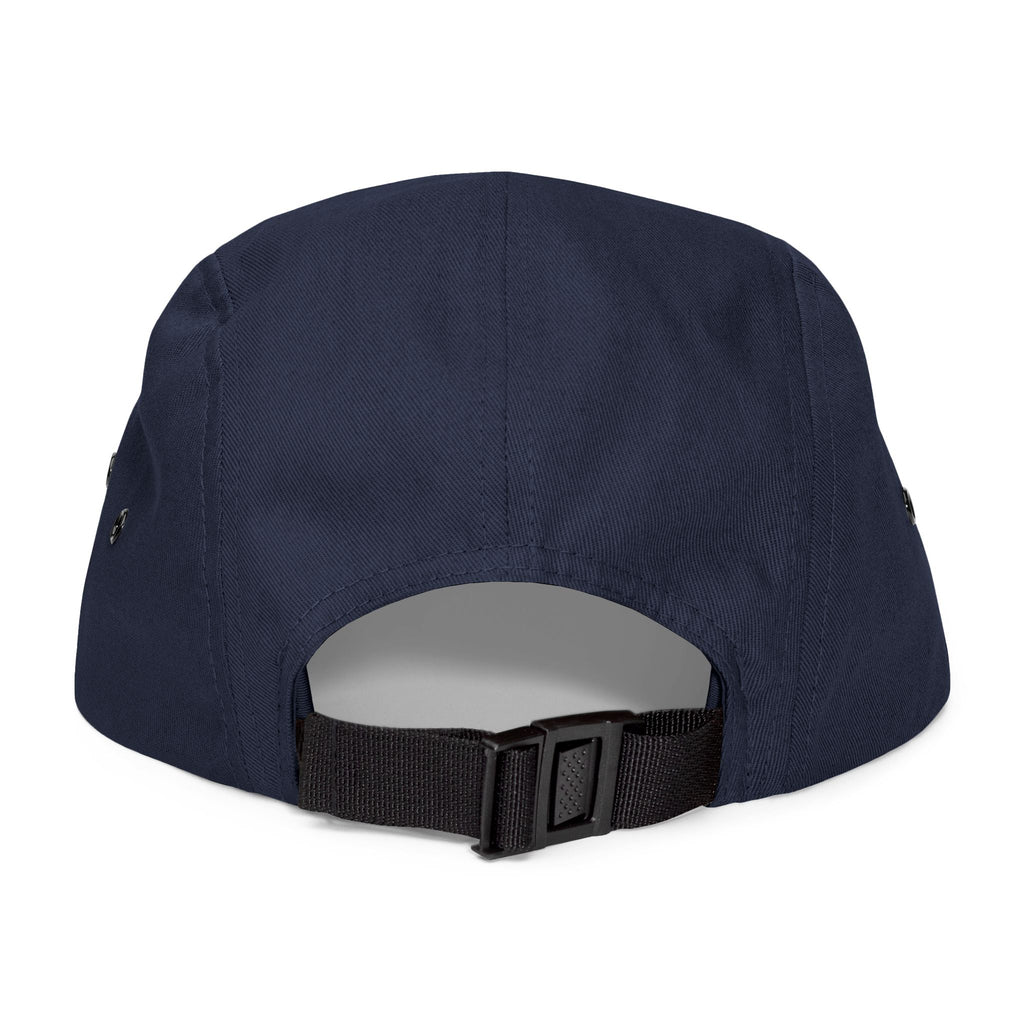 92 - Riverdown Embroidered 5-Panel Cap — Minimal Logo Hat for Everyday Wear