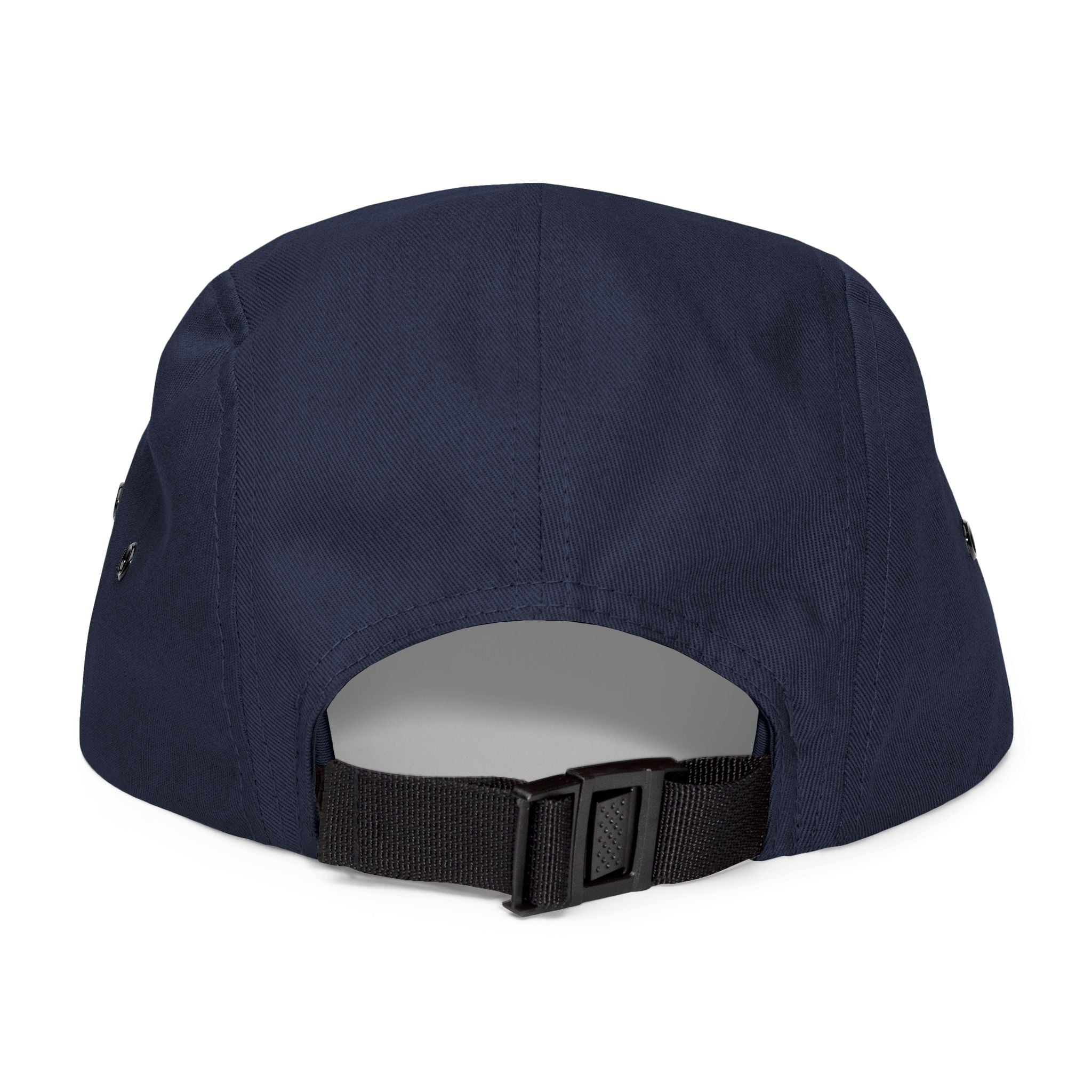 92 - Riverdown Embroidered 5-Panel Cap — Minimal Logo Hat for Everyday Wear