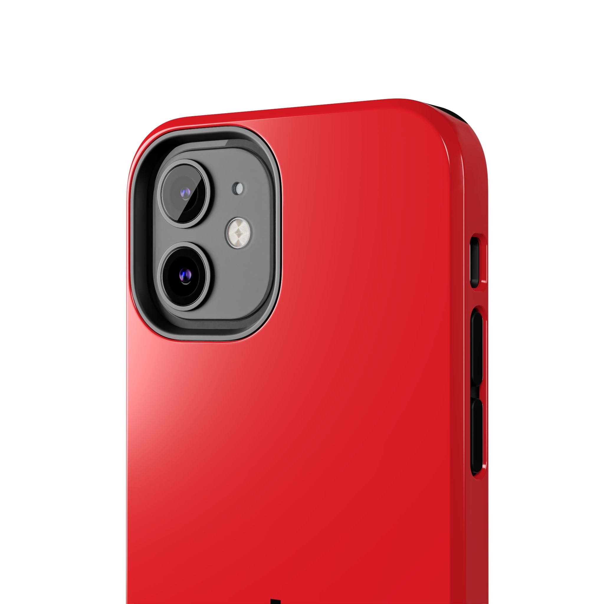 924 - Phone Case Red Berry — Durable Protective Phone Cover with Monogram Logo