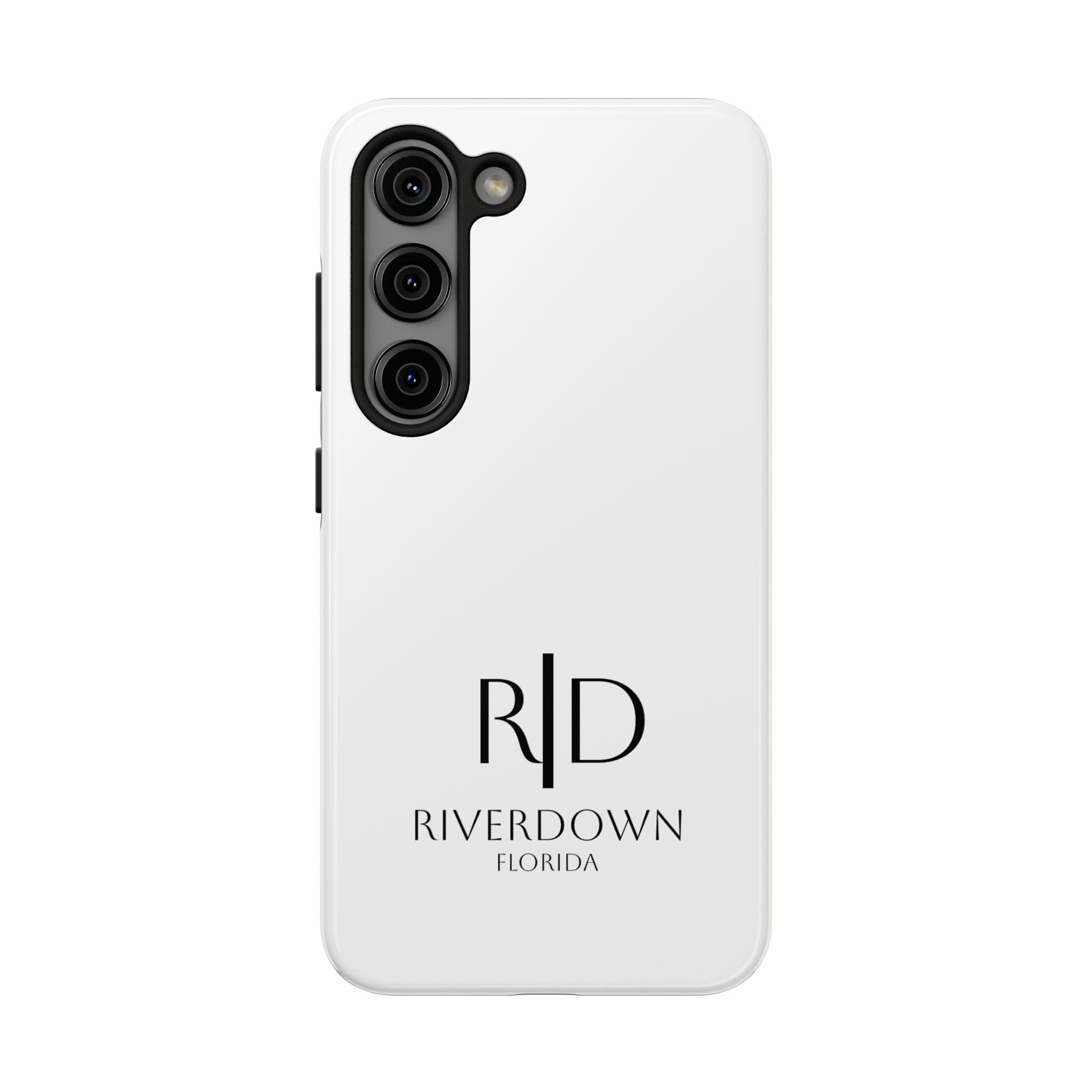 924 - Phone Case White Cap Riverdown Florida Tough Phone Case – Slim Protective iPhone Cover with R|D Logo