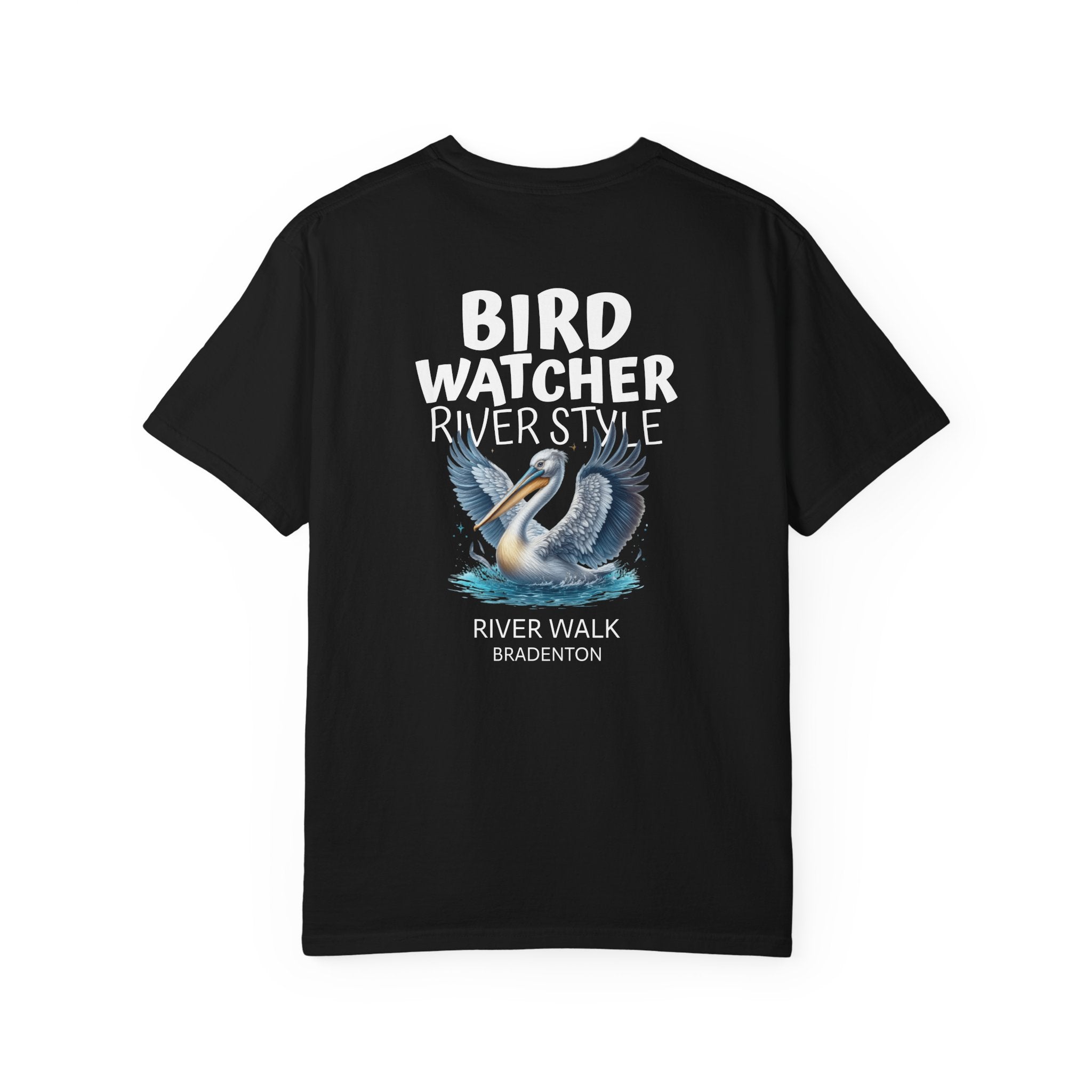 10 - Tee Multi Colors Bird Watcher - Minimalist Initials T-Shirt