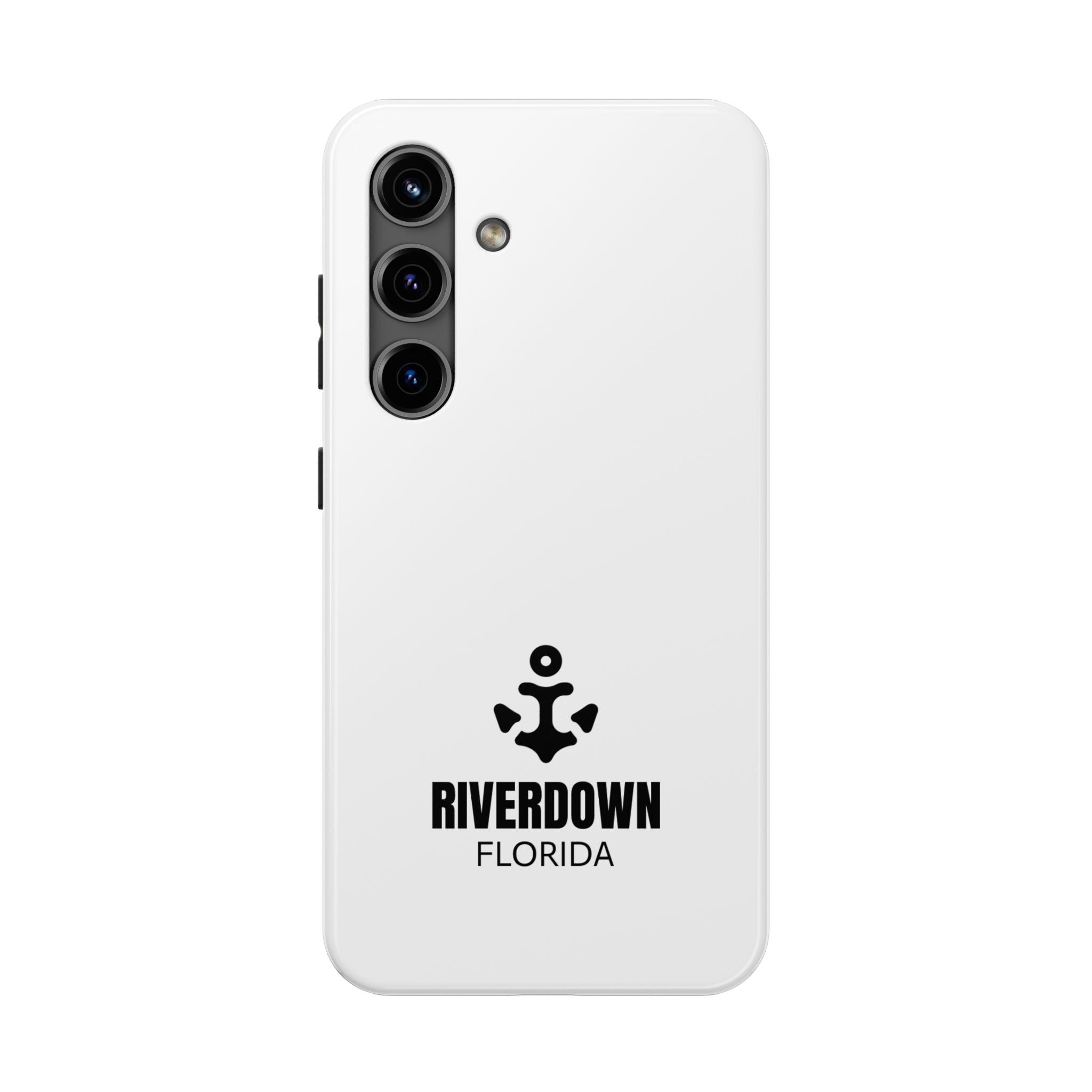 924 - Phone Case White Cap Riverdown Florida Tough Phone Case – Slim Protective iPhone Cover with R|D Logo